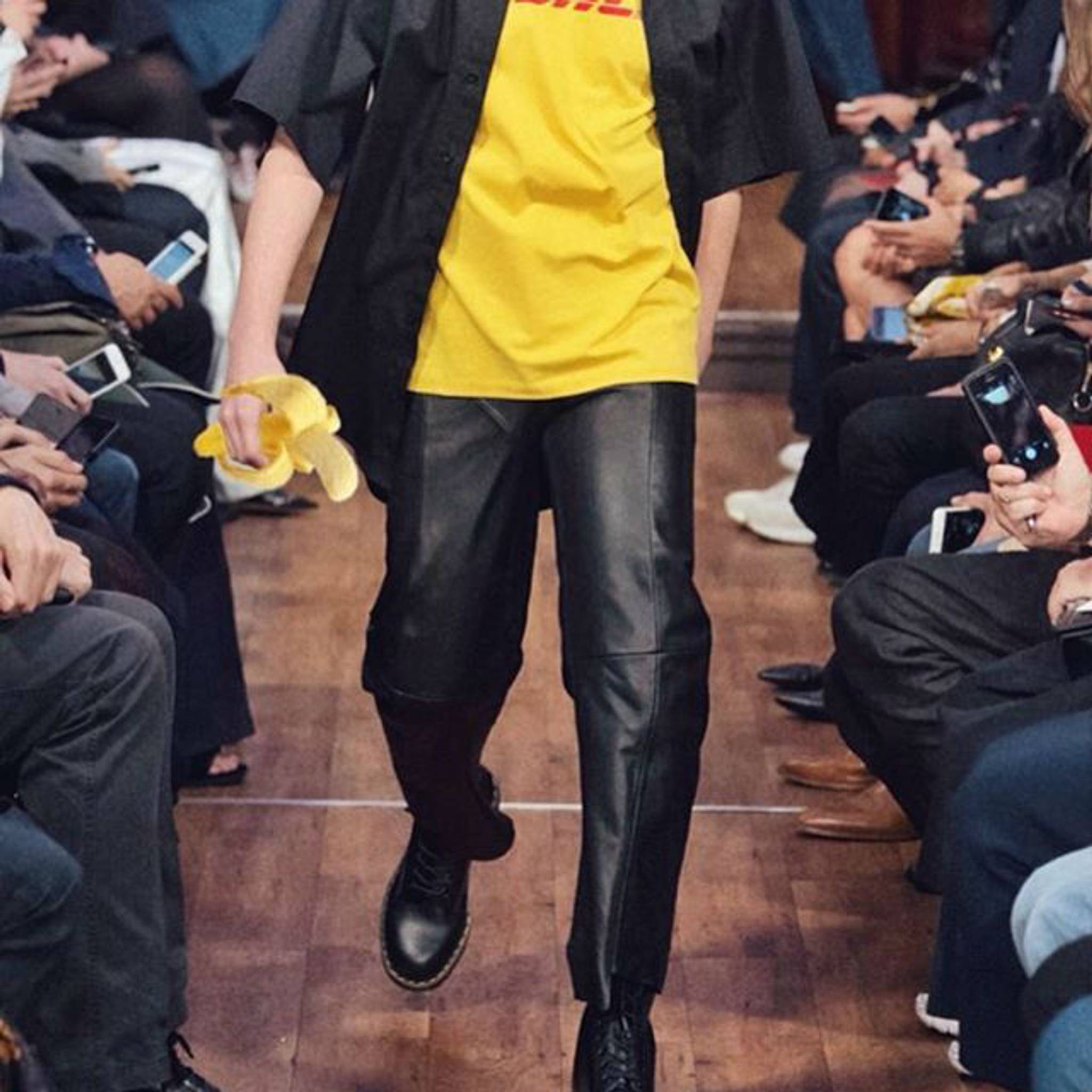 DHL t-shirts become a luxury must-have
