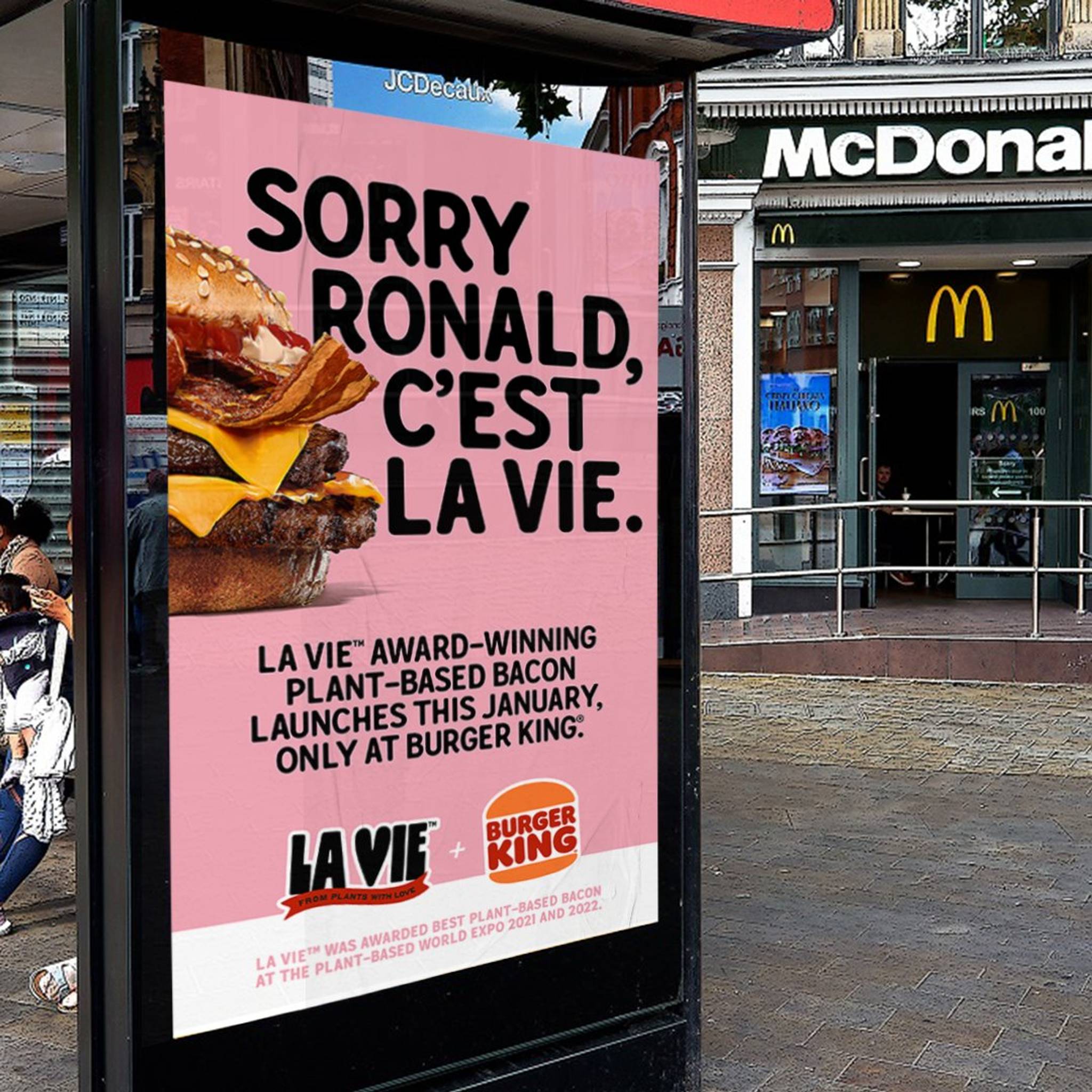 Burger King plant-based campaign calls out McDonald's