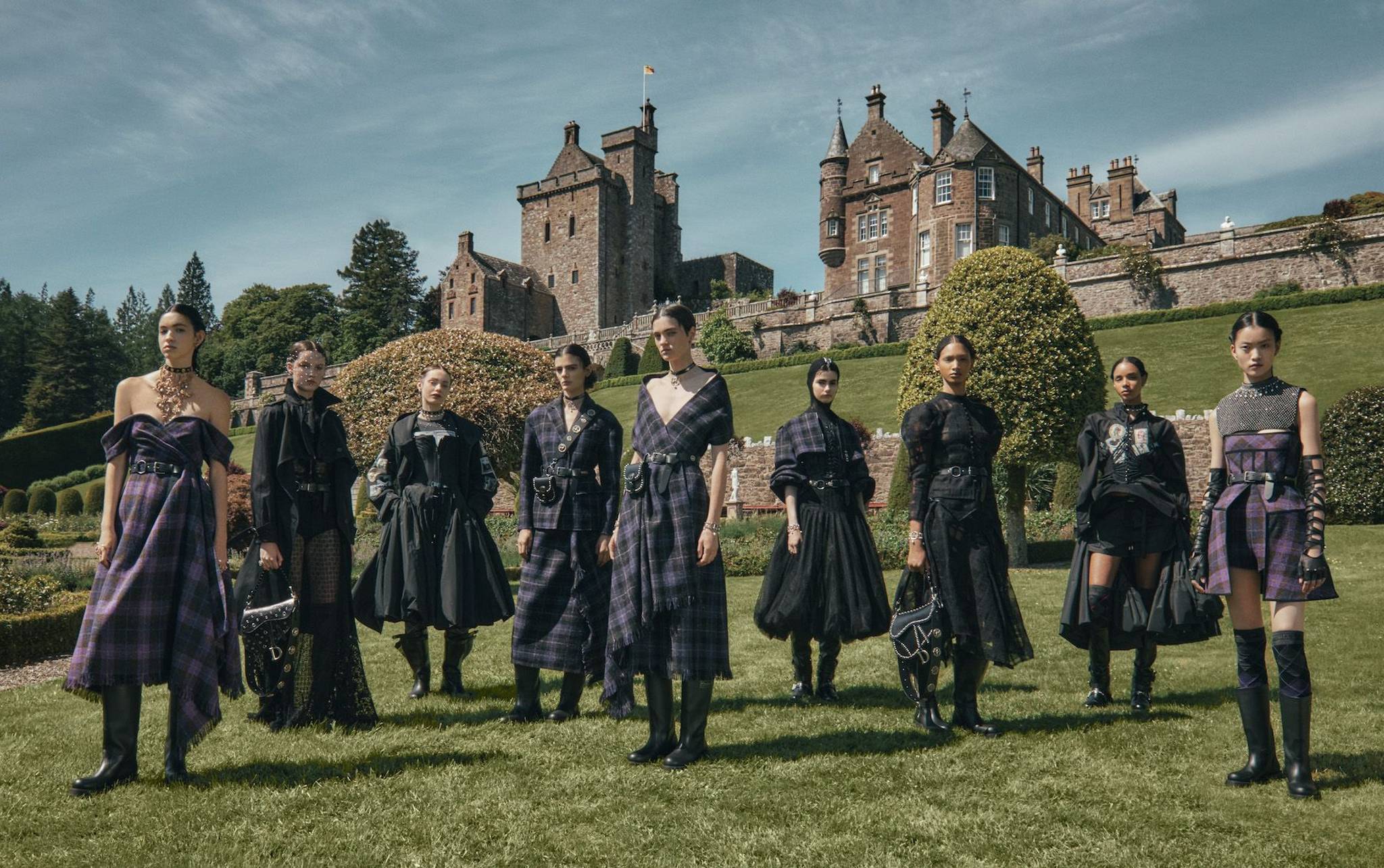 Dior collabs with local artisans for Scotland show