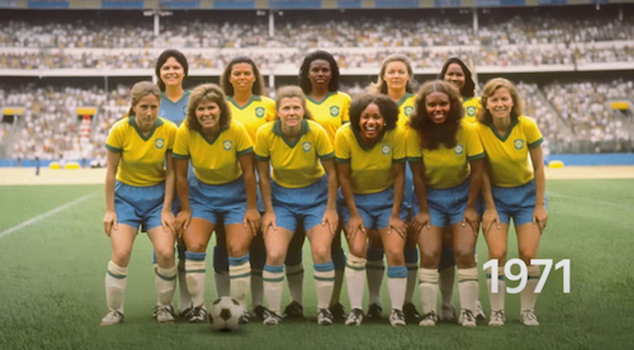 AI envisions a women's World Cup team that didn't exist