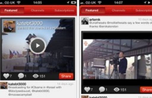 Video-sharing app for journalists