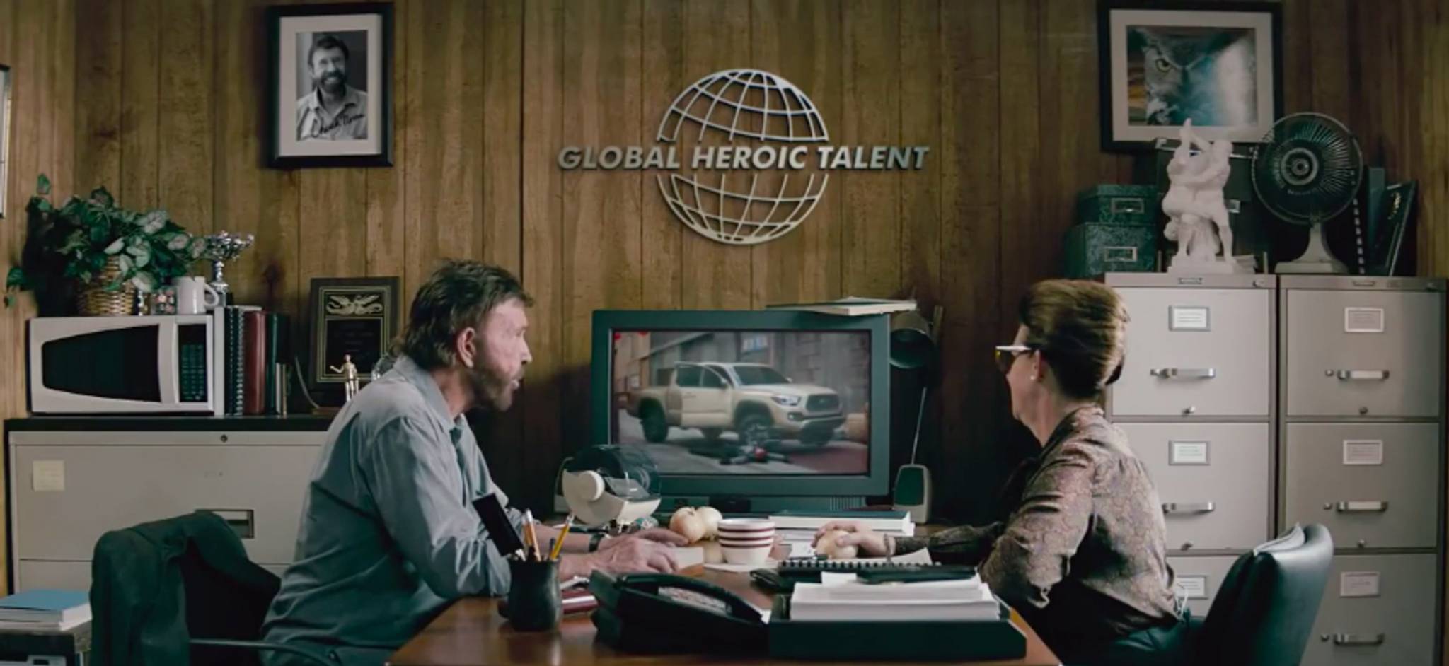 Chuck Norris ad goes back to Meme culture's early days