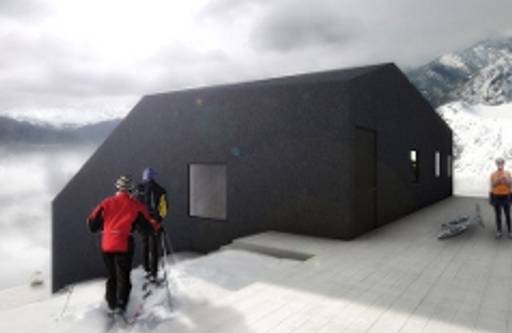 Snow house design uses renewable energy