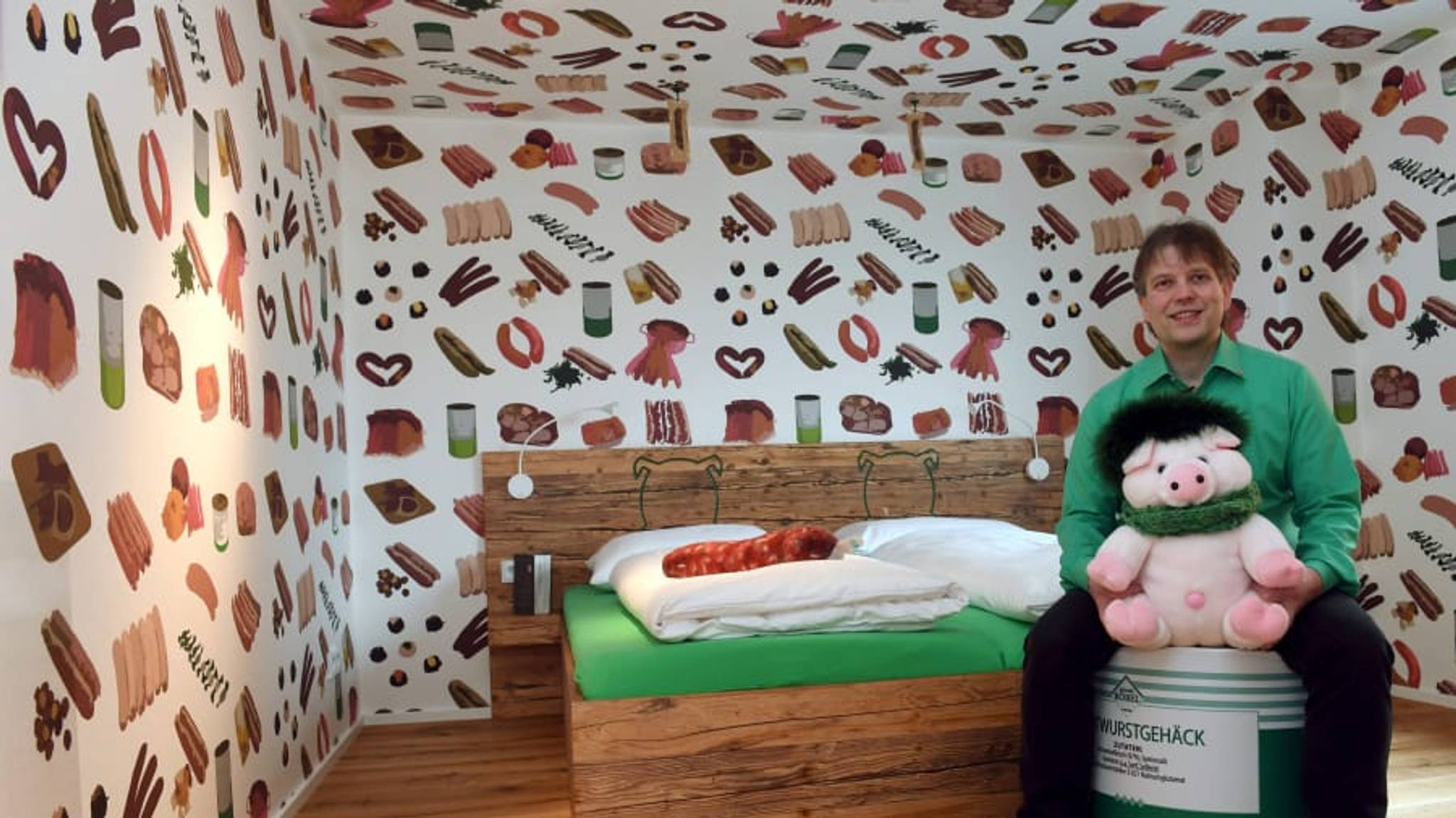 Sausage-themed hotel taps Gen Y's desire to show off