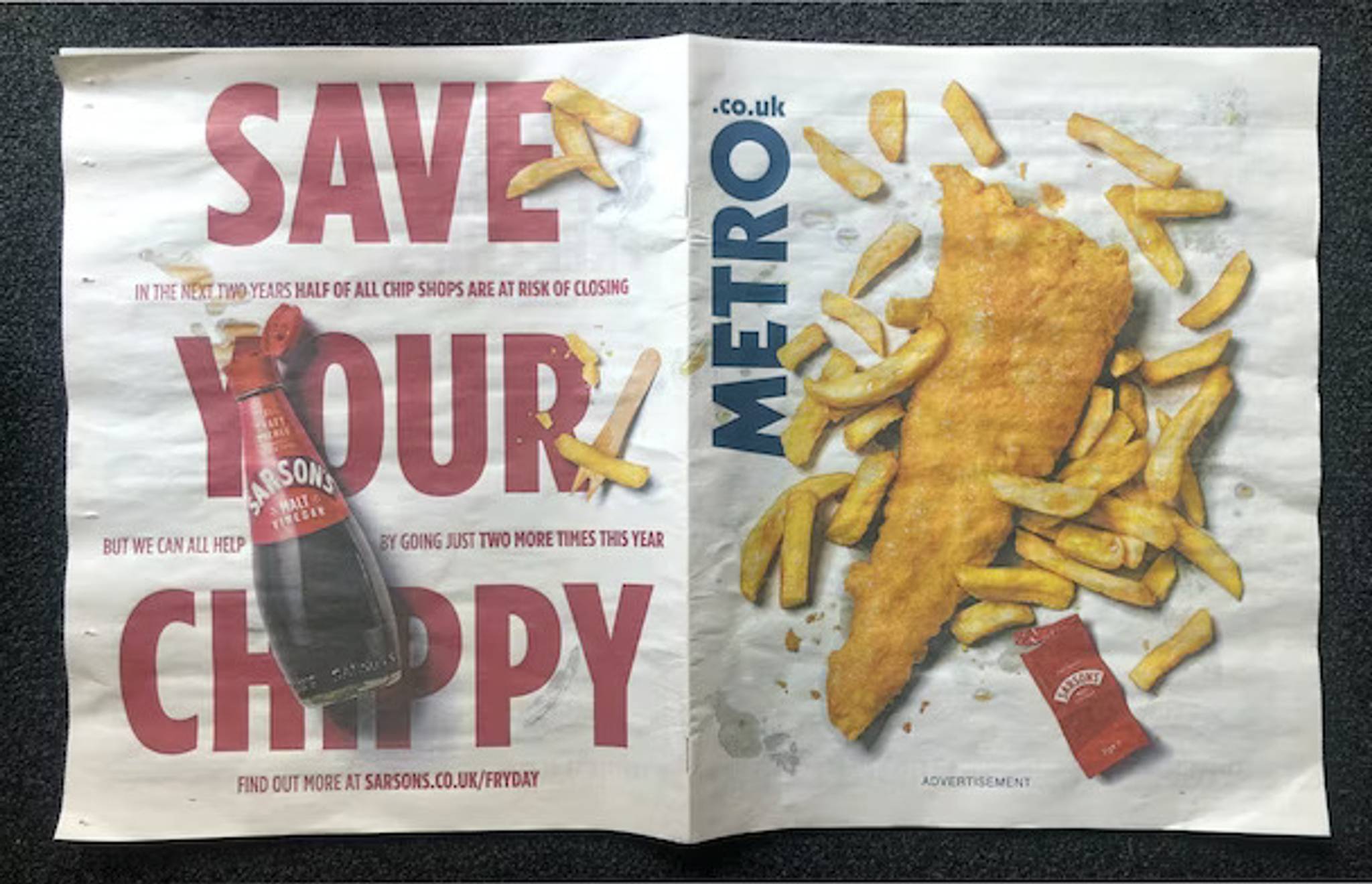 'Fryday' campaign looks to save British chippies