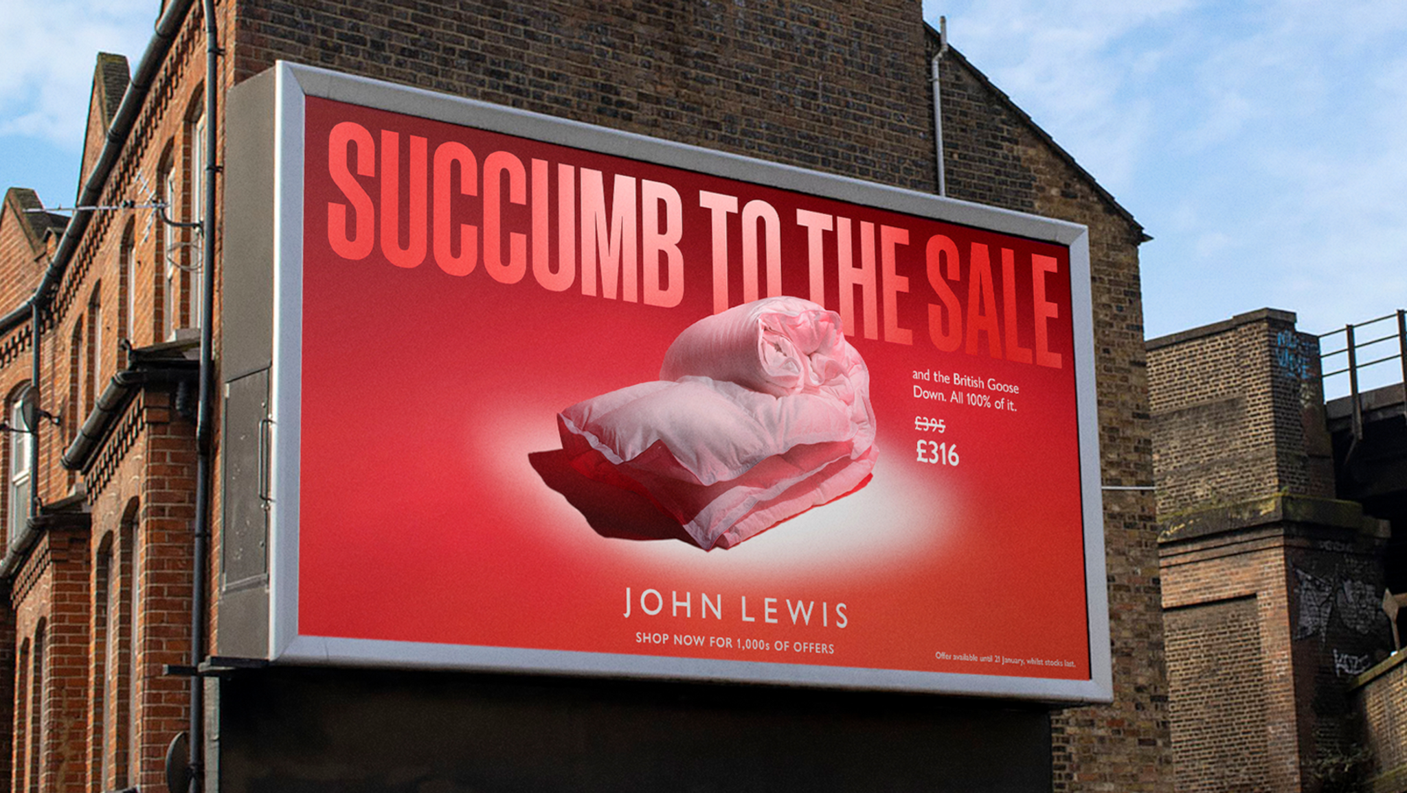 John Lewis nudges shoppers to give into sale temptation
