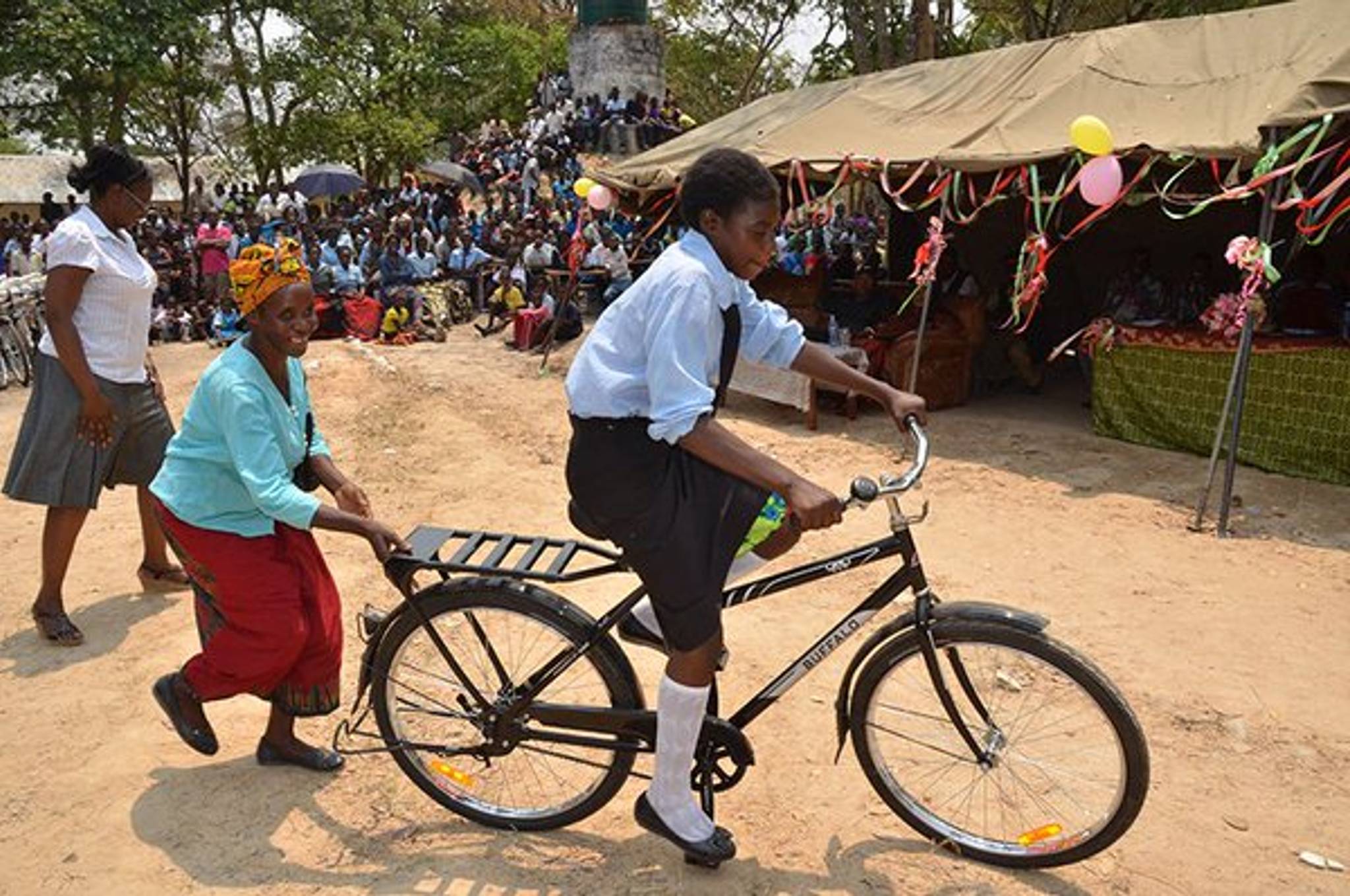 World Bicycle Relief helps kids get to school