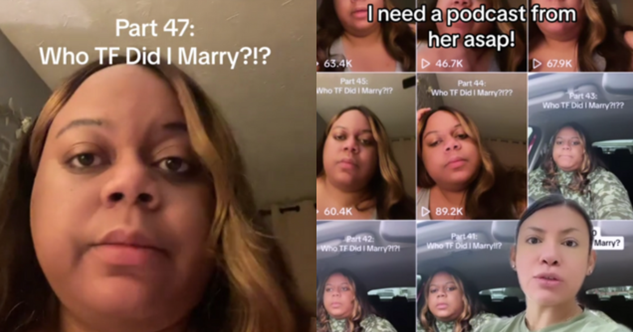 ‘Who TF Did I Marry’ storytime takes TikTok by storm