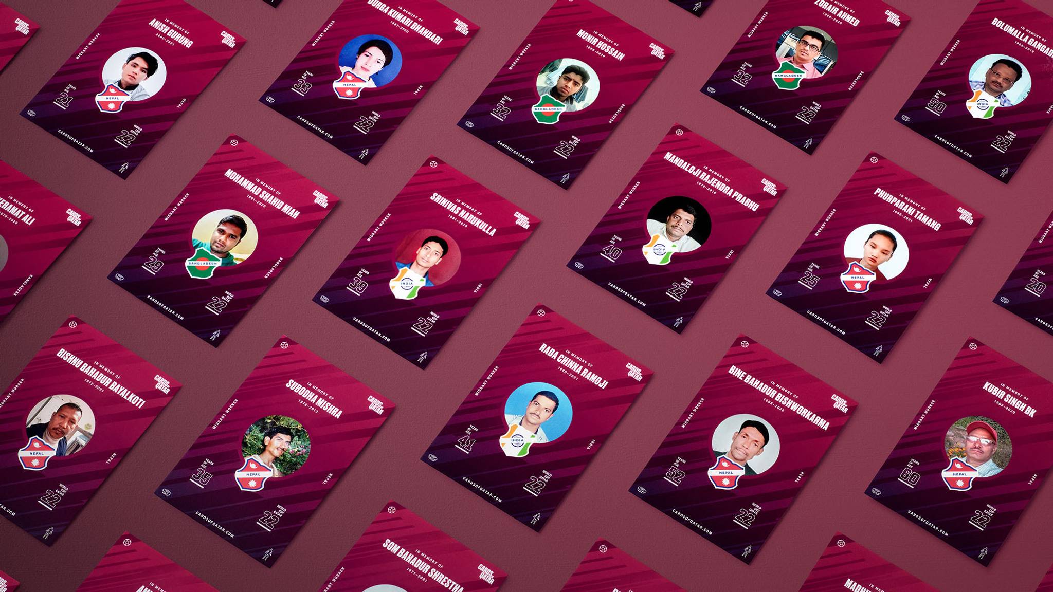 Cards of Qatar speaks to conscious football fans