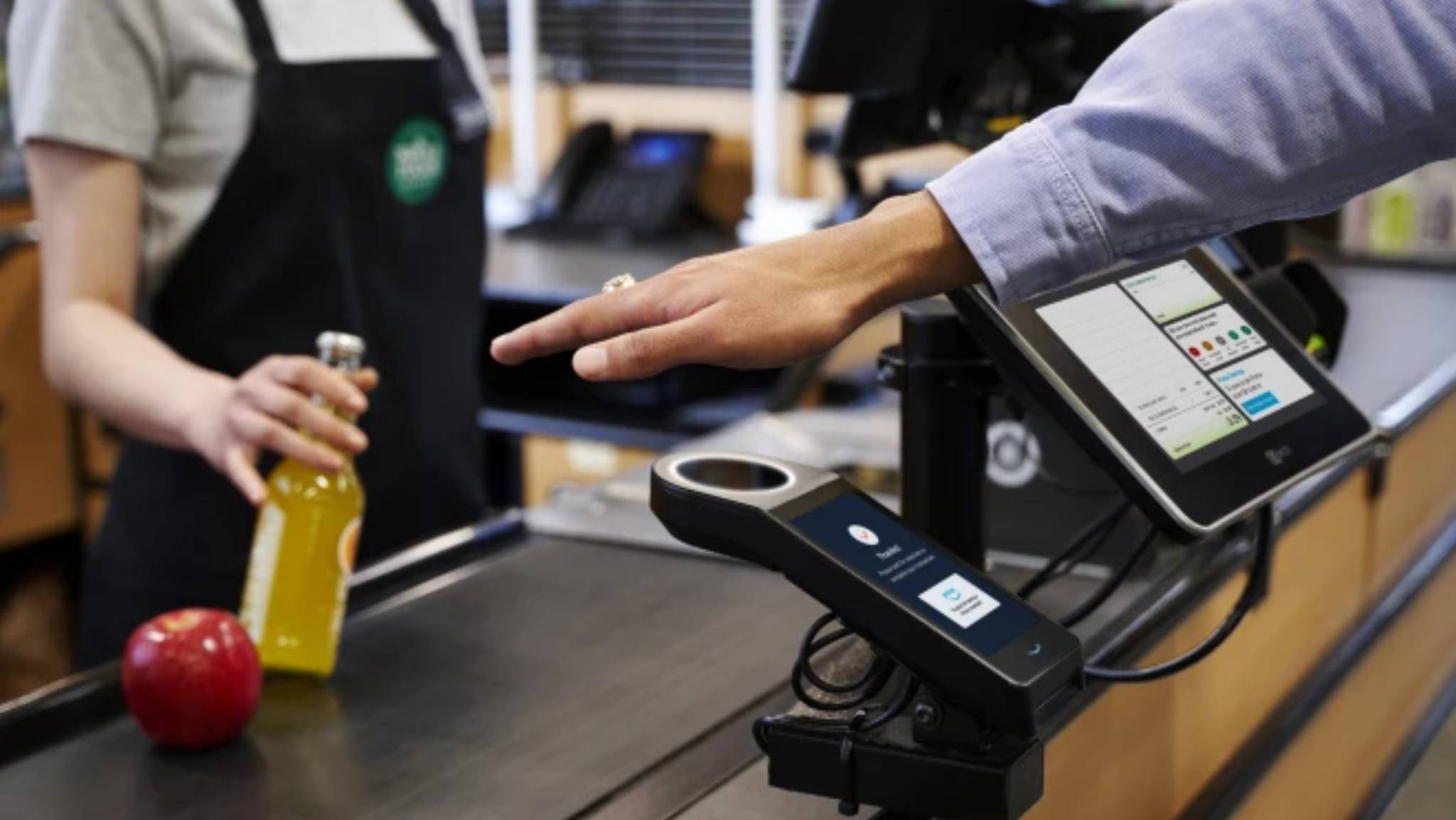 Amazon rolls out biometric payments at Whole Foods