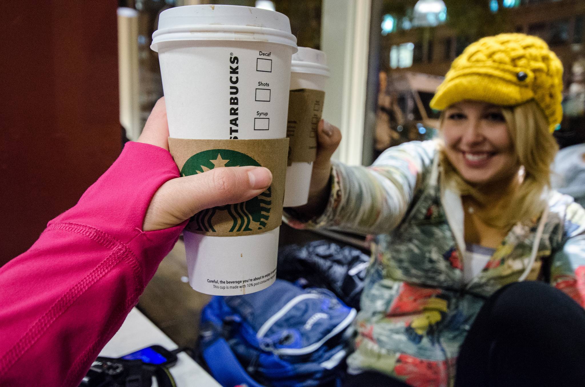 Starbucks and Benefit celebrate BFF status