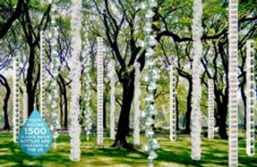 Eco Art Plastic Bottle Installation