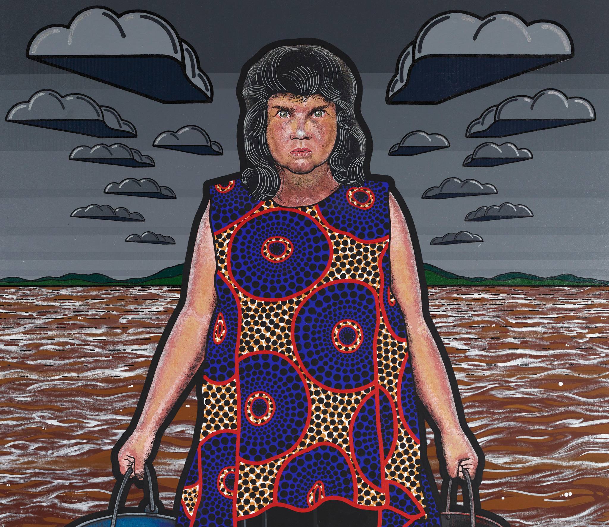 Indigenous art spotlights uneven climate impact
