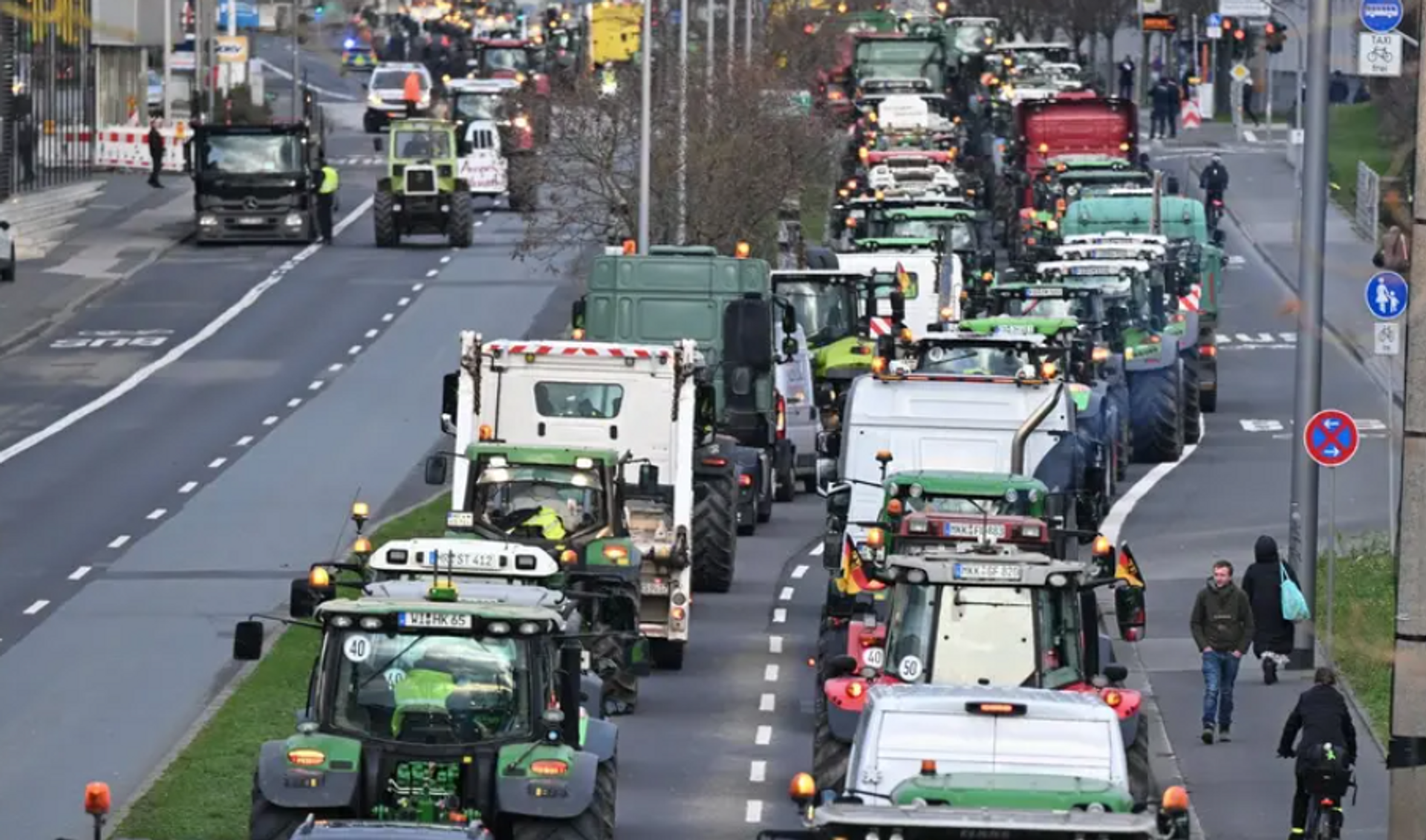 Protests highlight dissatisfaction among German farmers