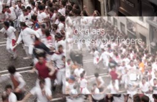 Running of the Bulls with Google Glass