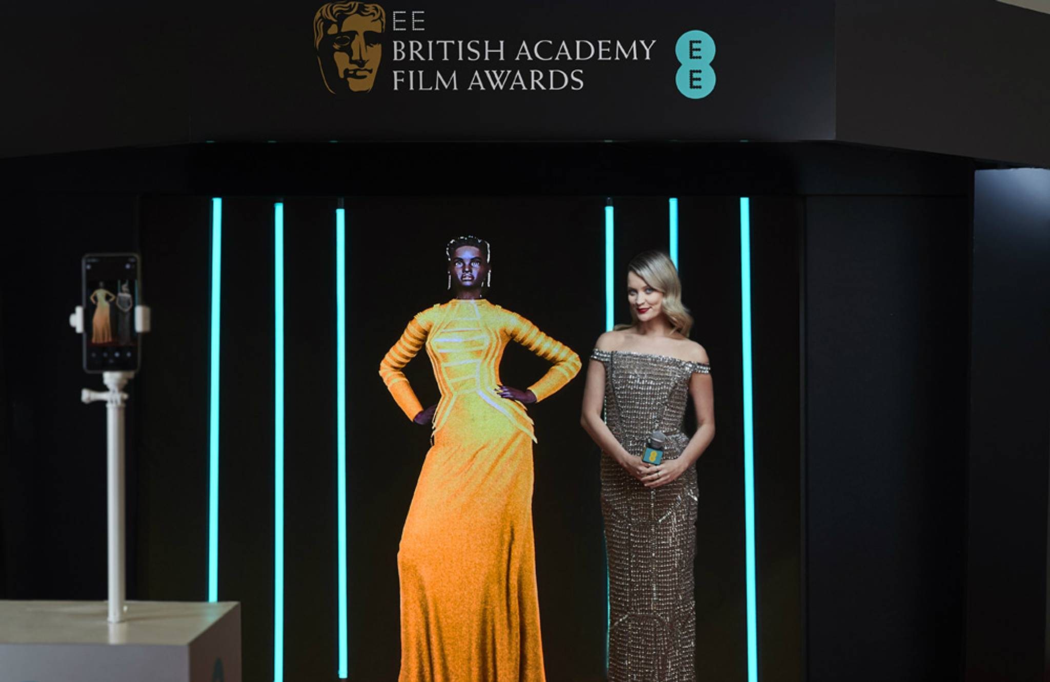 EE's 'AI Supermodel' lets people shop BAFTA red carpet