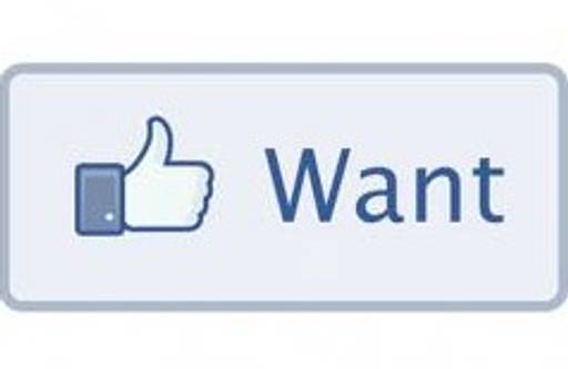 Facebook 'Want' button