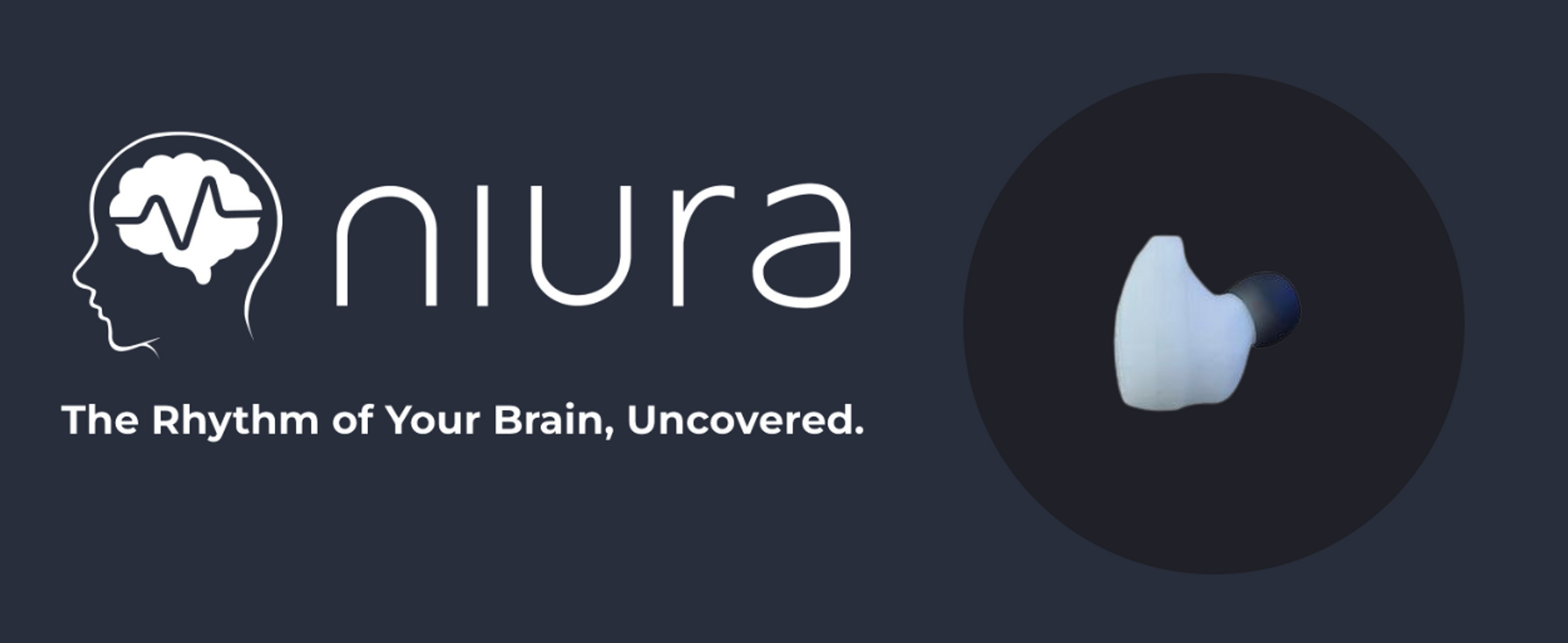 Niura's earbuds monitor brain for proactive support