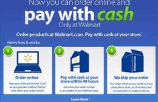 Walmart 'Pay With Cash'