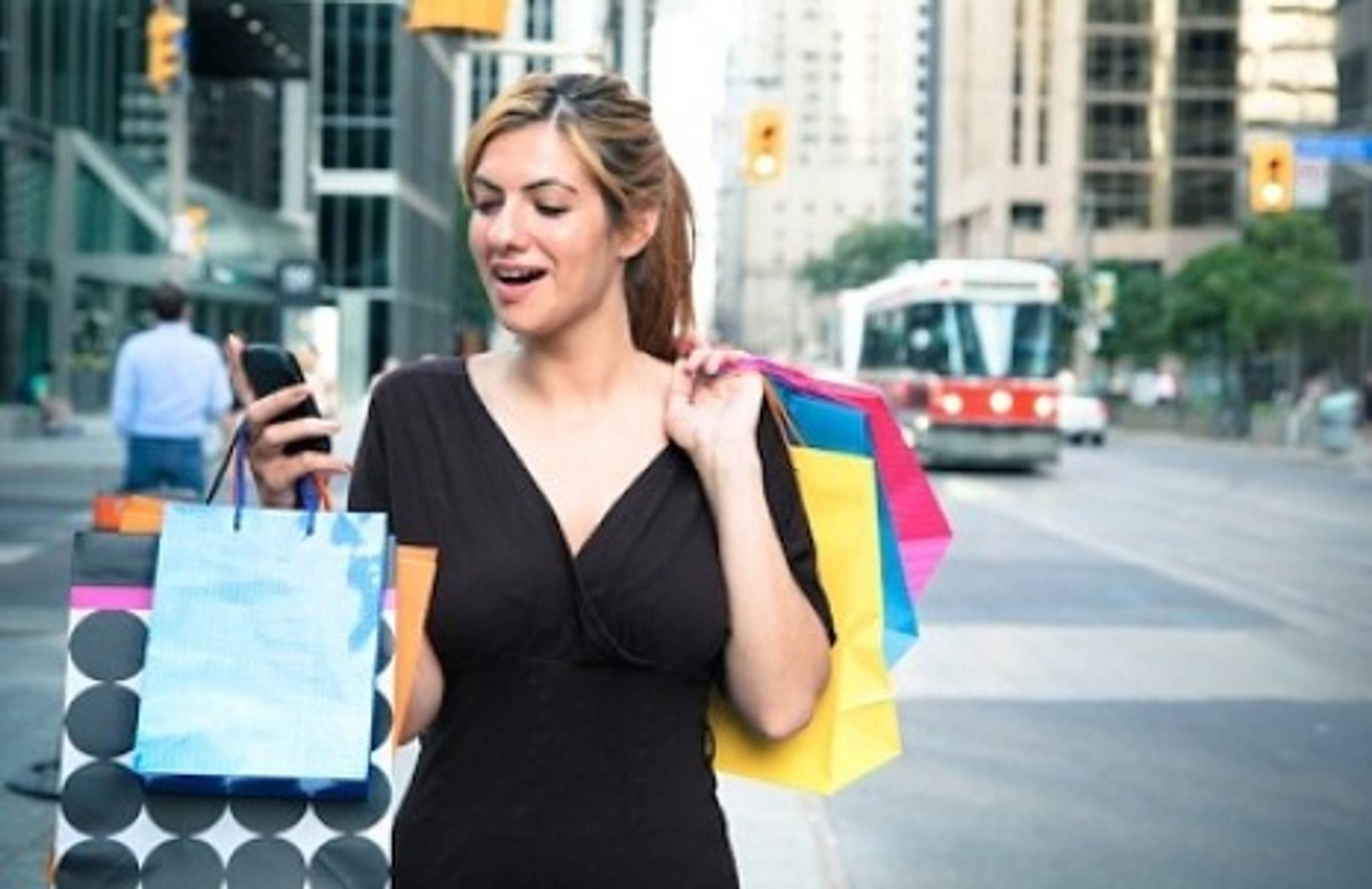 Most mobile shoppers are stationary