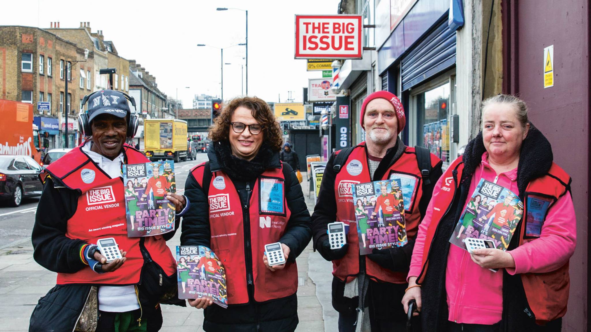 Big Issue goes contactless to beat cashless curve