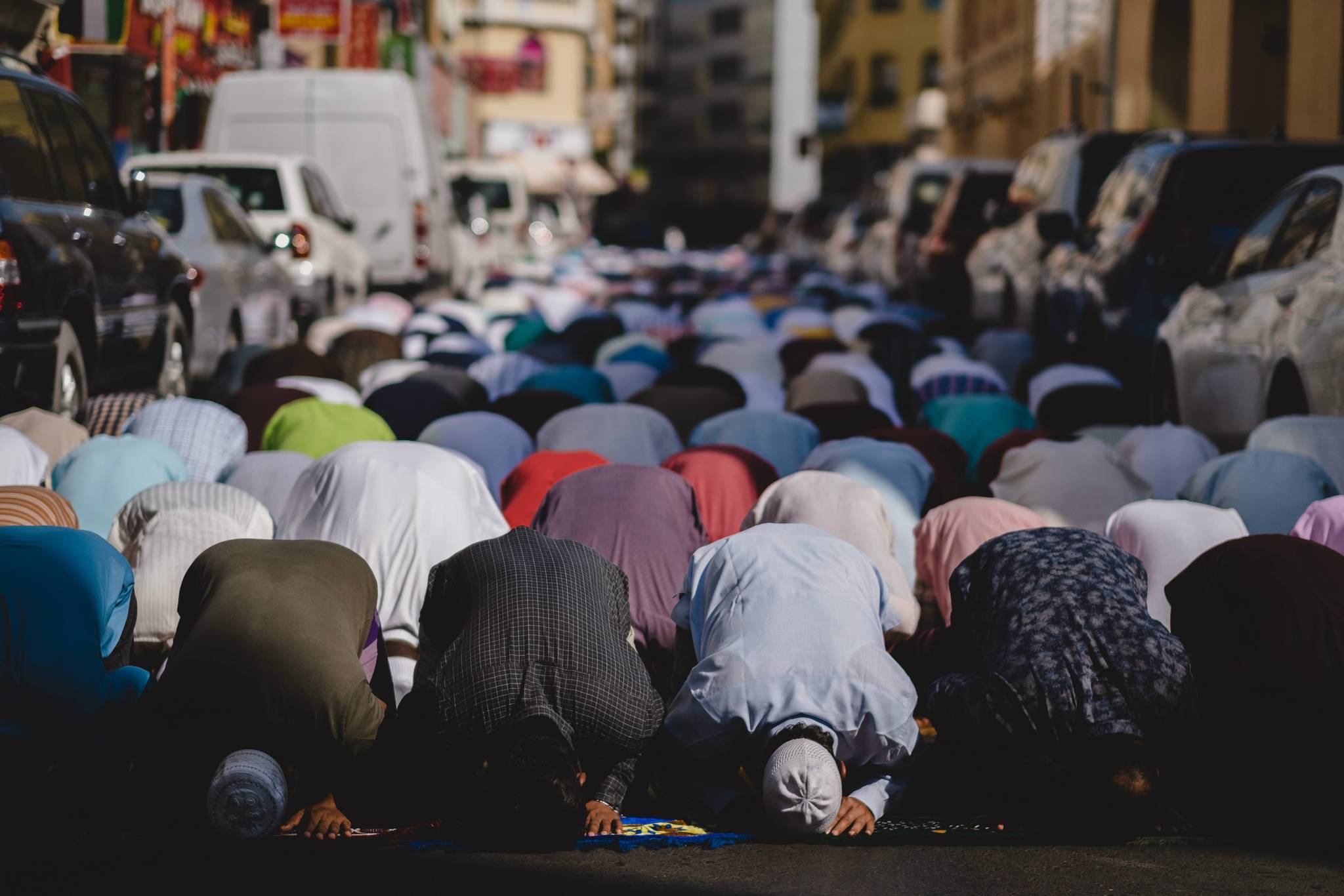 IKEA loans empty car park to mosque for mass Eid prayer