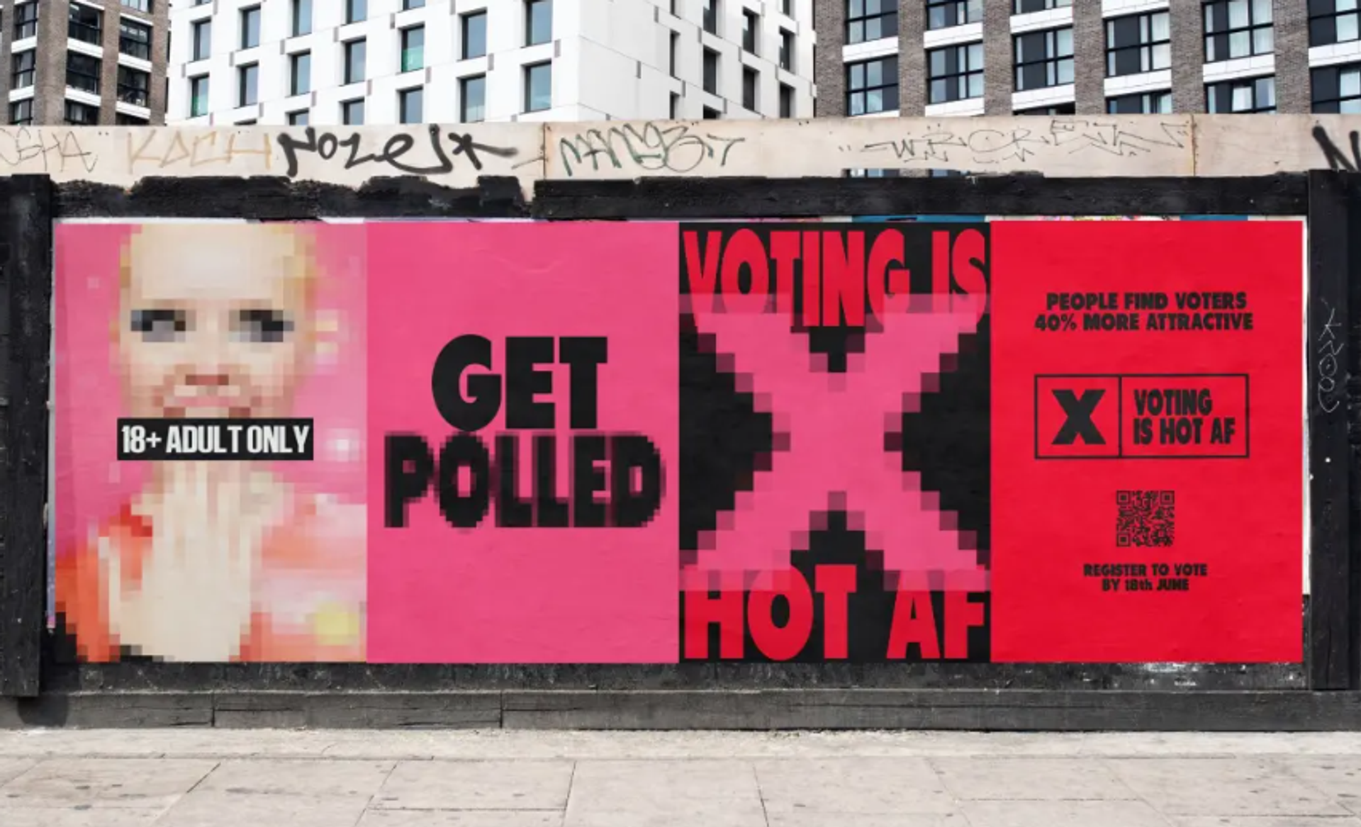 Voting is 'hot af' in Saatchi ad aimed at Gen Z Britons