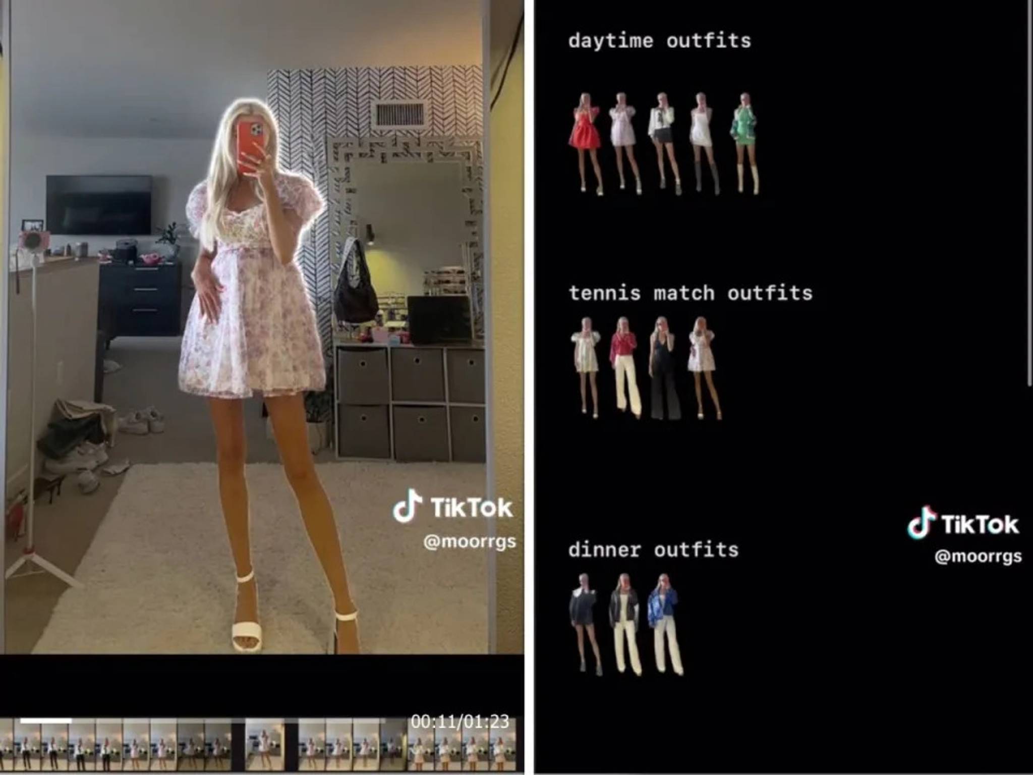 TikTokers are creating digital fashion look-books