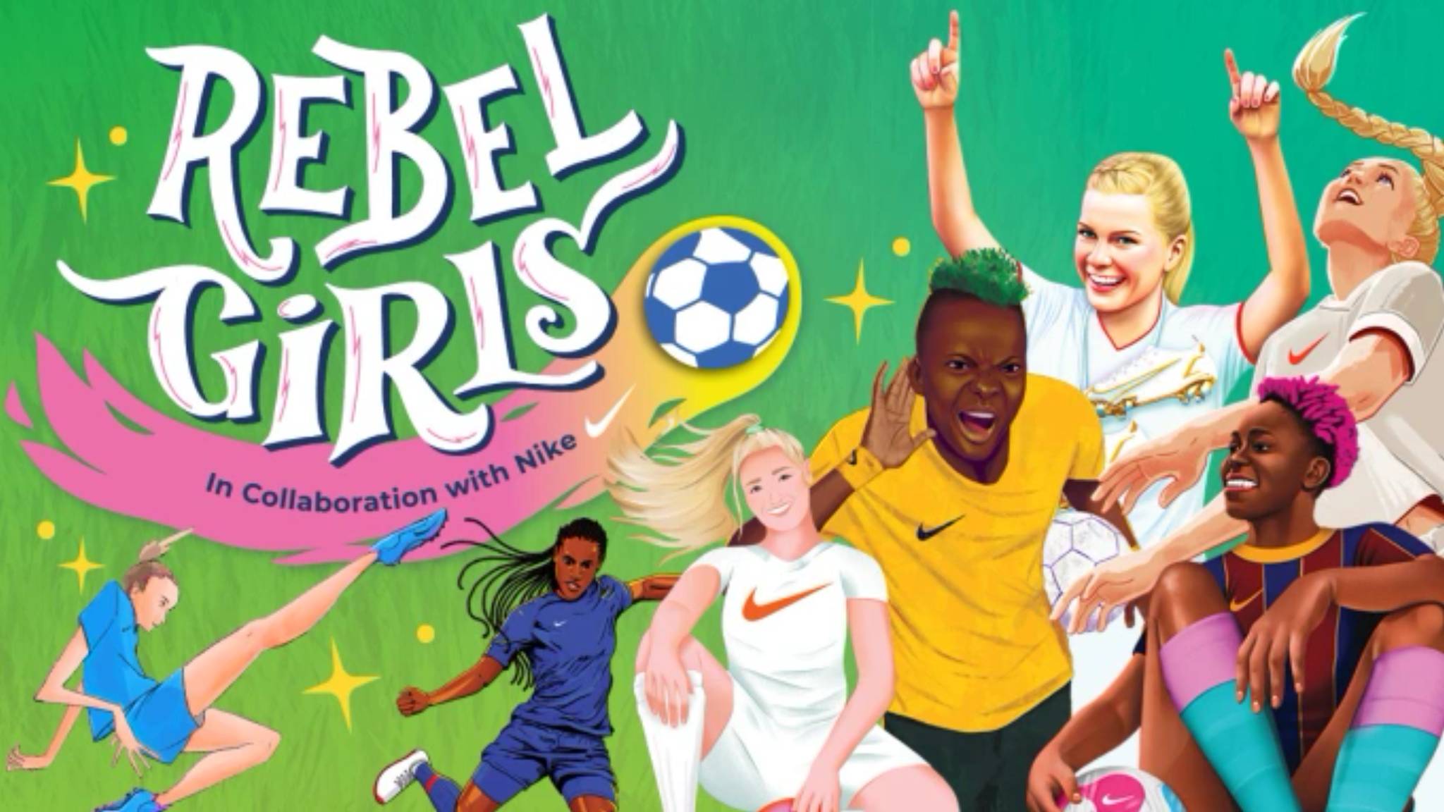 Nike x Rebel Girls inspires footballing Gen Alphas