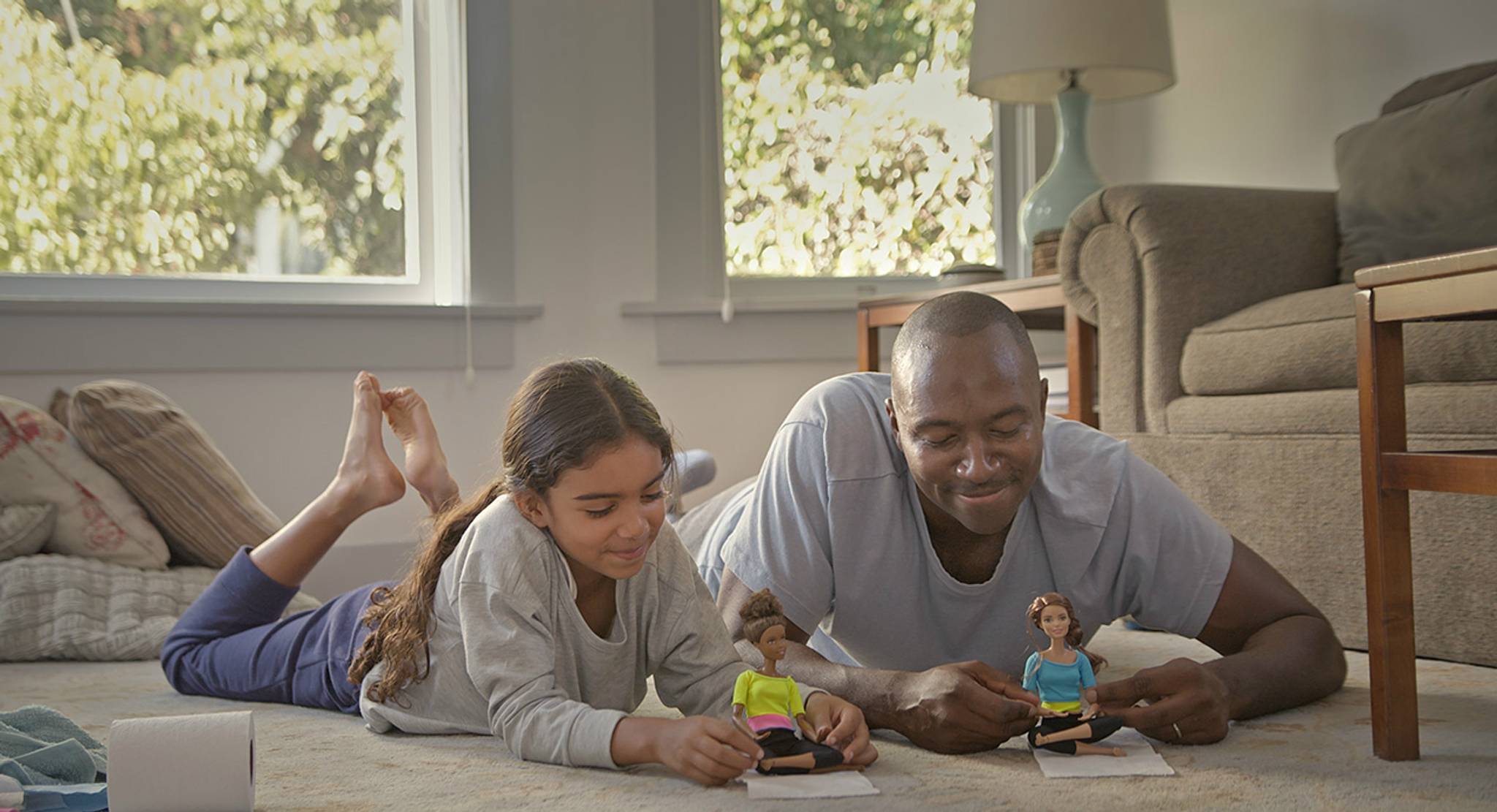 Mattel aired a Barbie ad for dads during the NFL