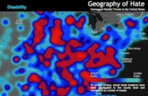 Mapping the 'Geography of Hate'