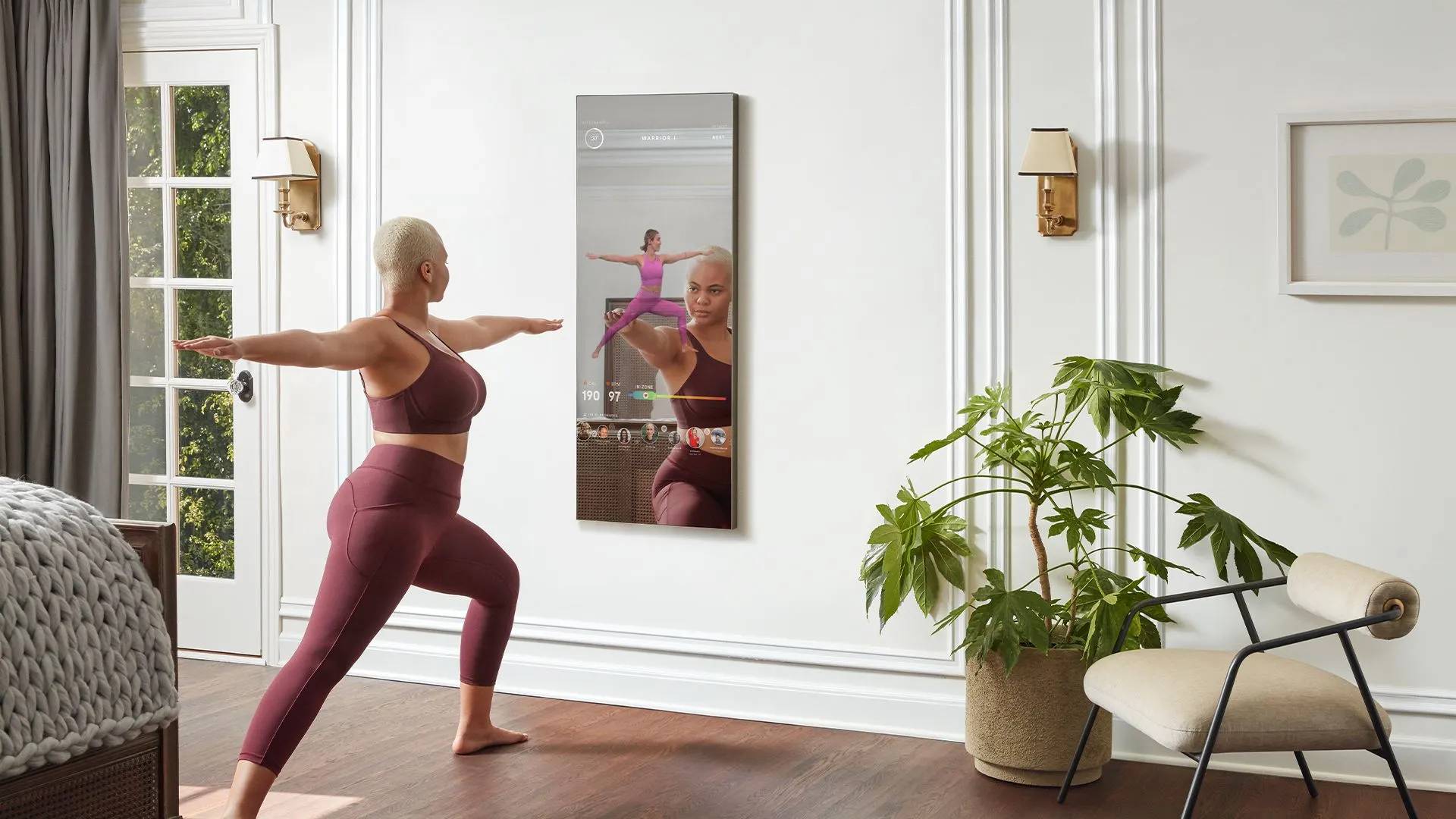 Lululemon Studio Mirror blends workout tech in the home