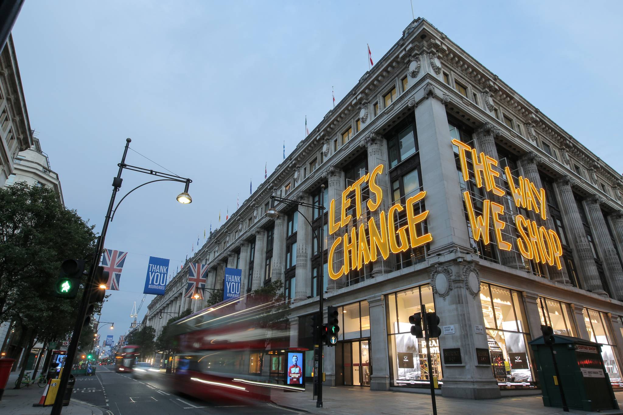 Selfridges wants half of sales to be sustainable by 2030