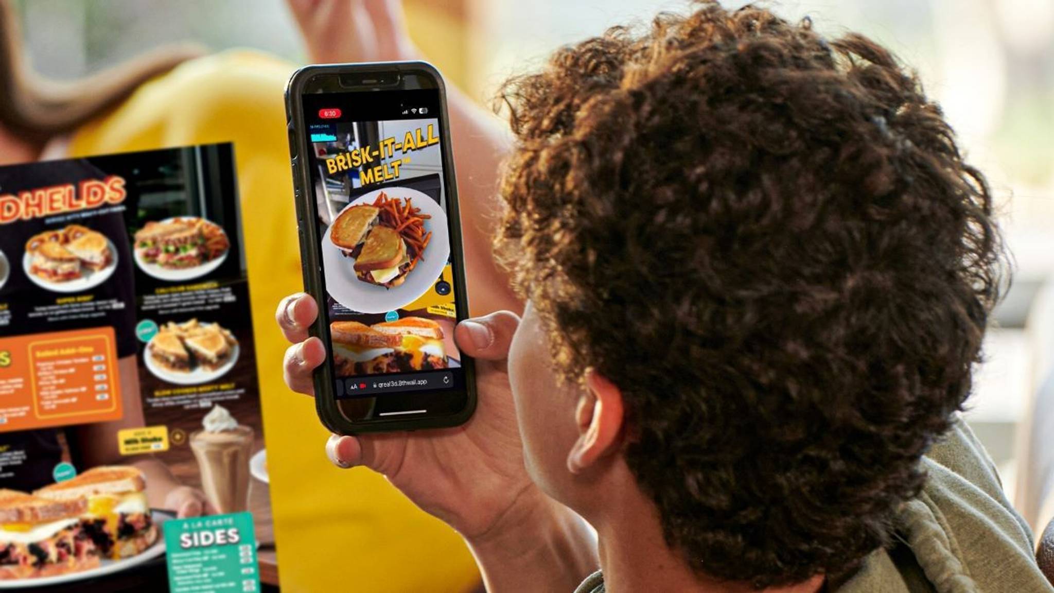 Denny's AR menu caters to updated ideas of nostalgia 
