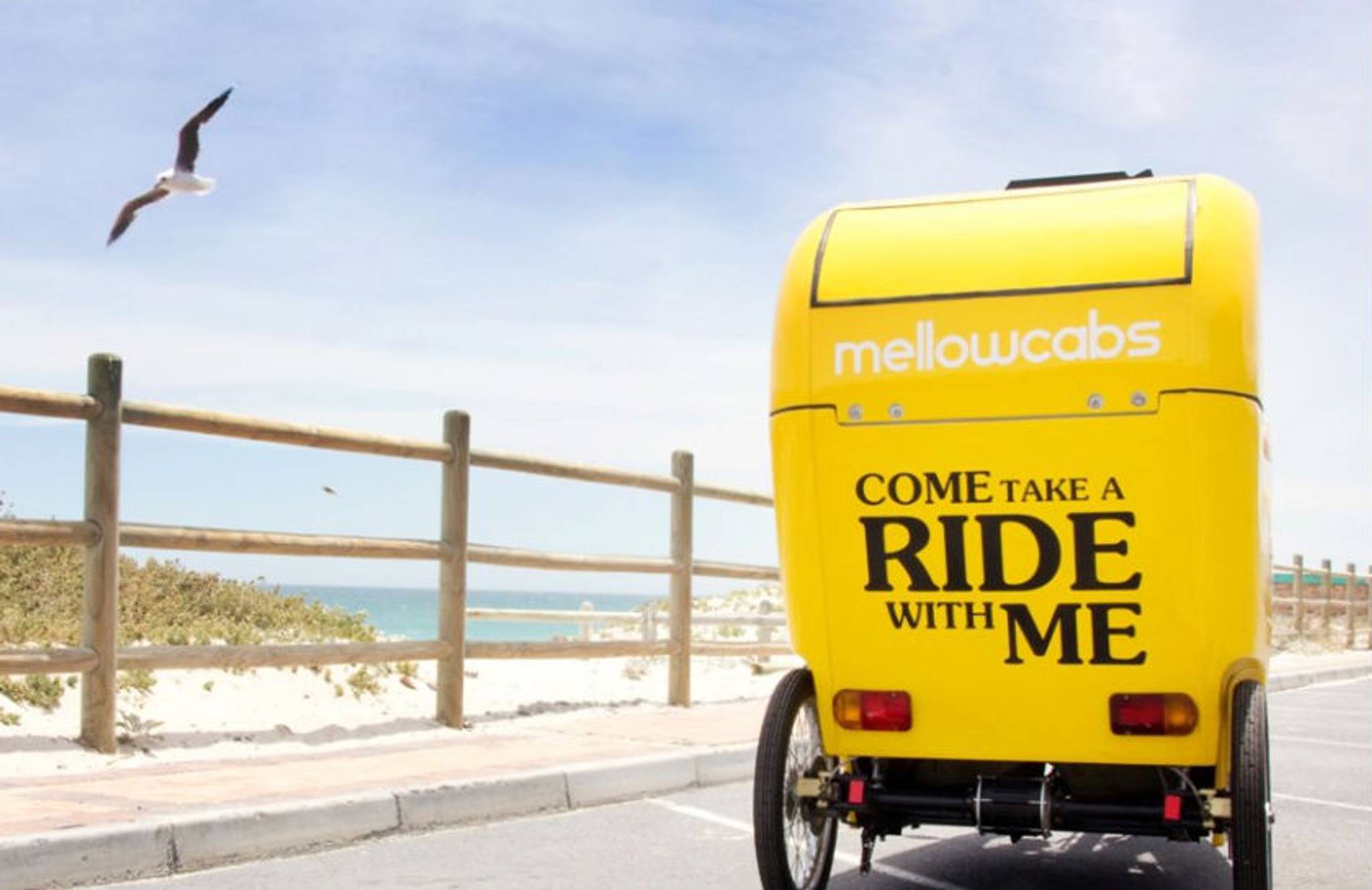 Grab a free ride in a branded taxi