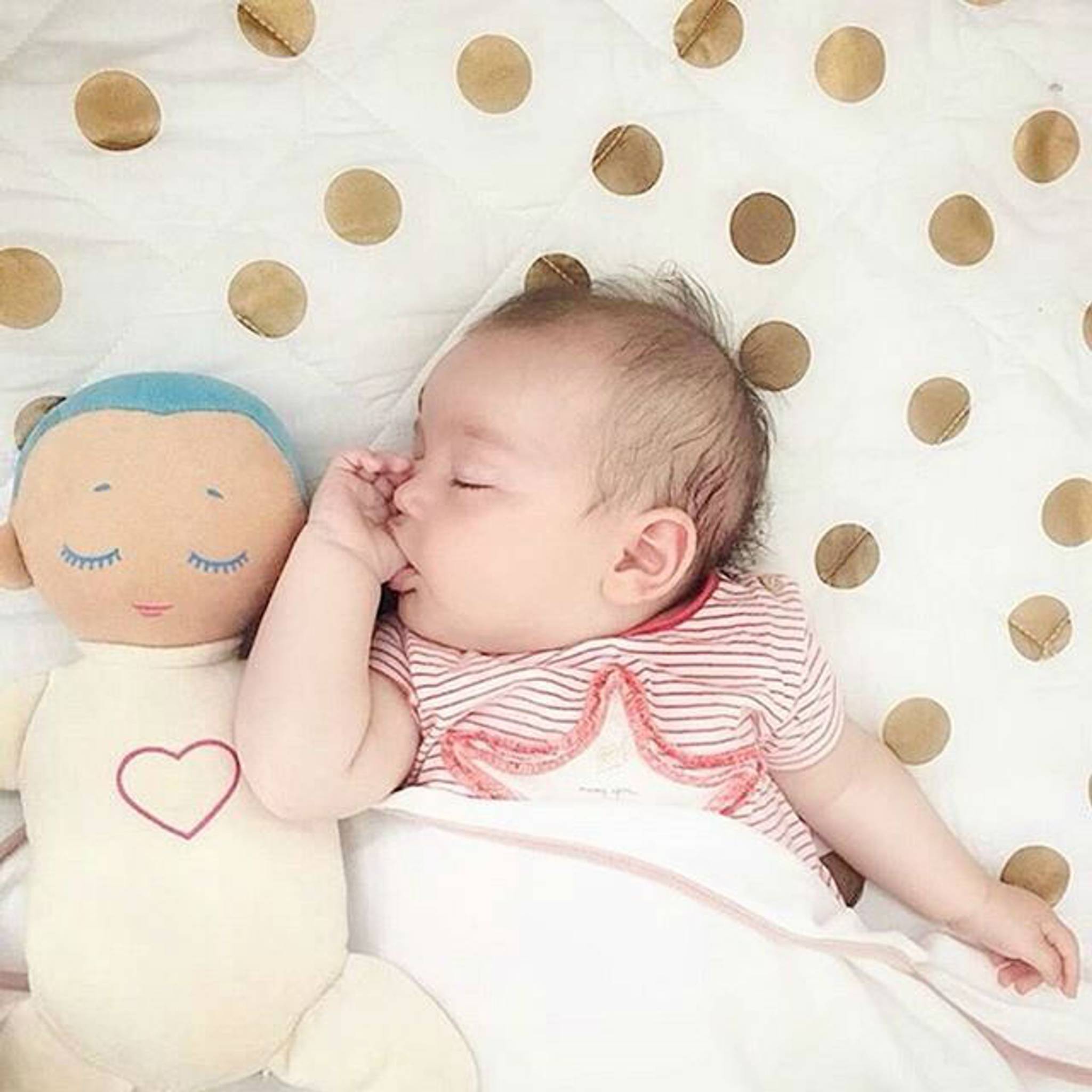 The Lulla Doll helps babies drift off to sleep