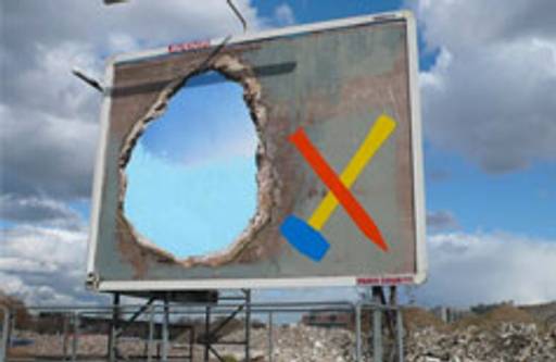 Contextual billboard art