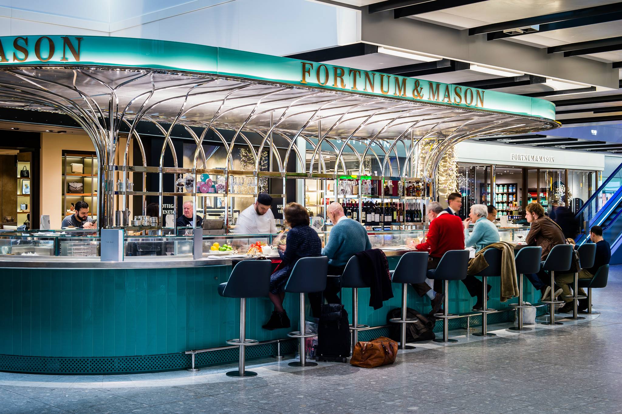 Is the airport the sixth continent of luxury?