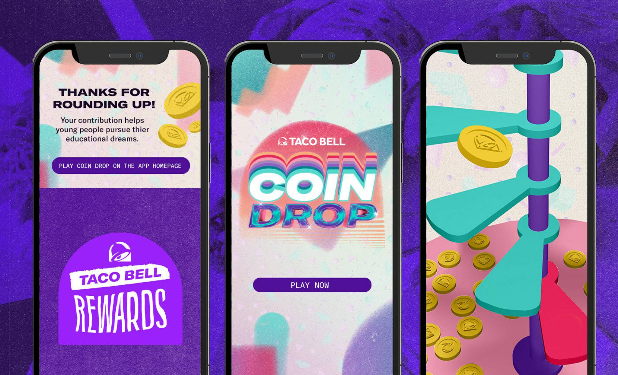 Taco Bell's coin drop marries nostalgia with charity