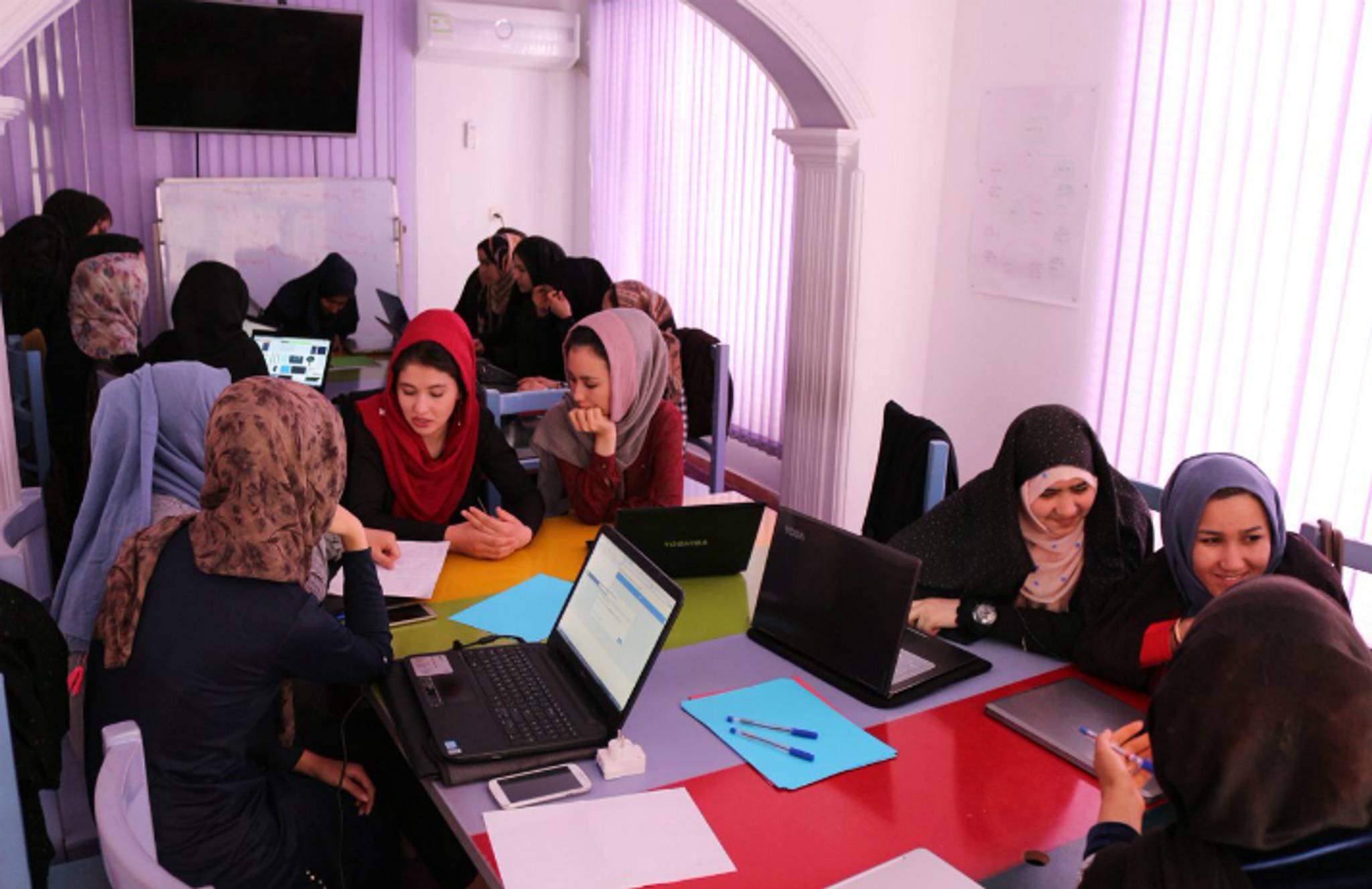 Code to Inspire teaches Afghan women STEM skills