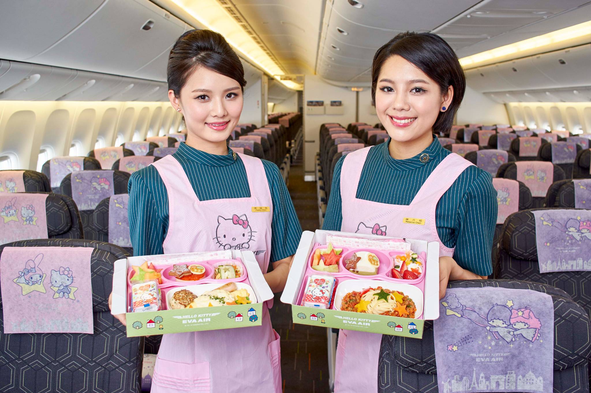 EVA Air launches Hello Kitty-themed plane in China