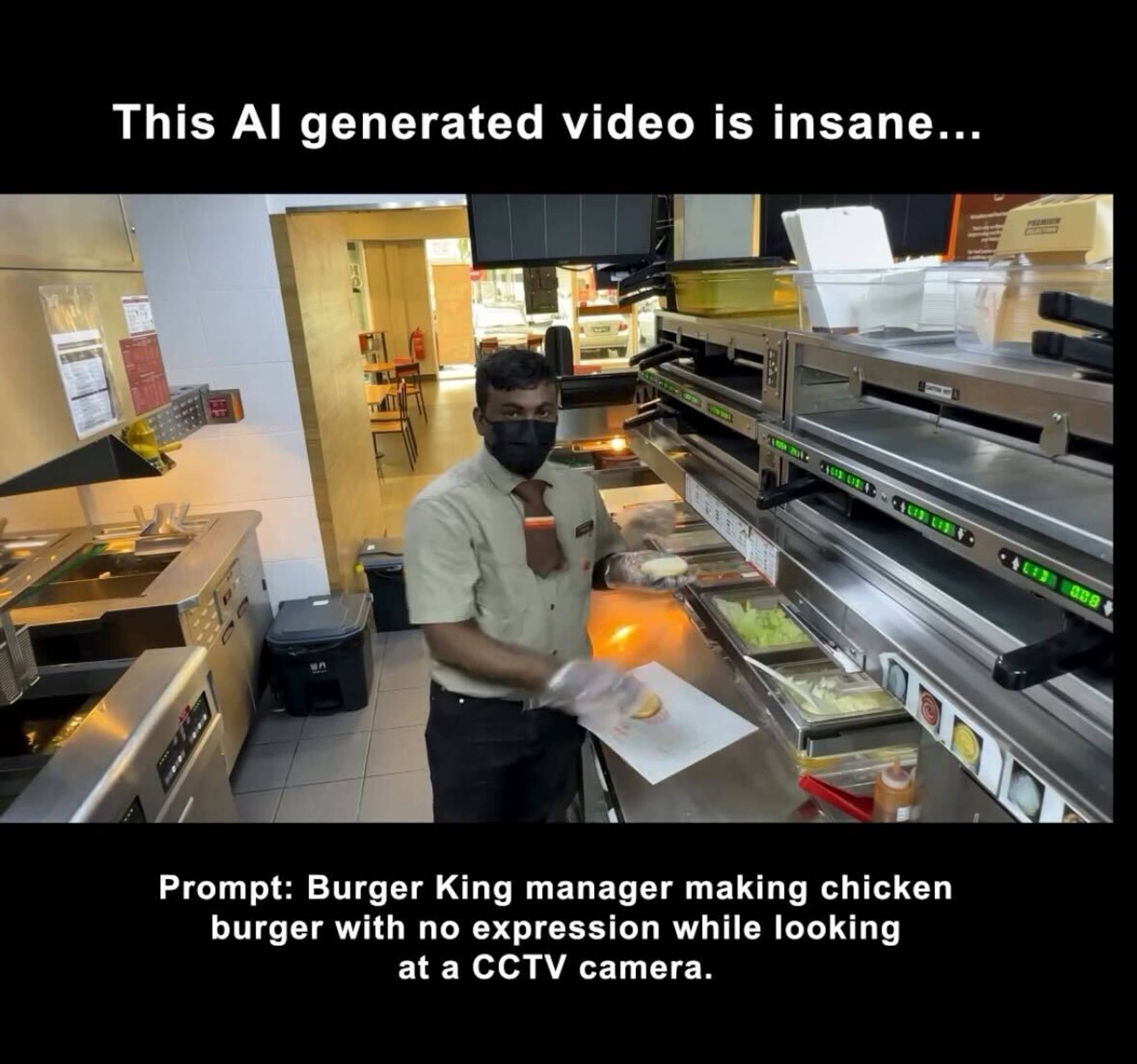 Burger King plays with AI anxieties via fake advert