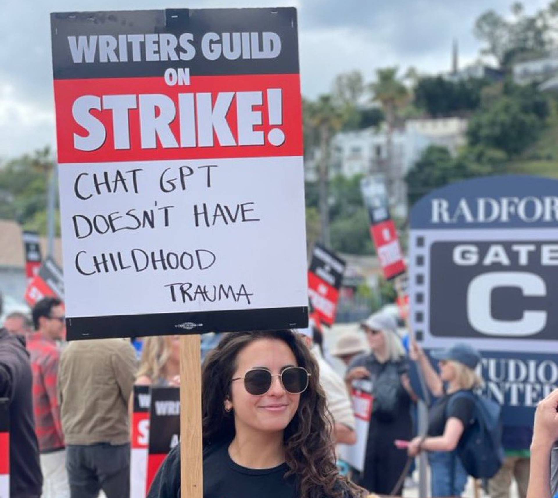 Hollywood writers clash with generative AI in strike