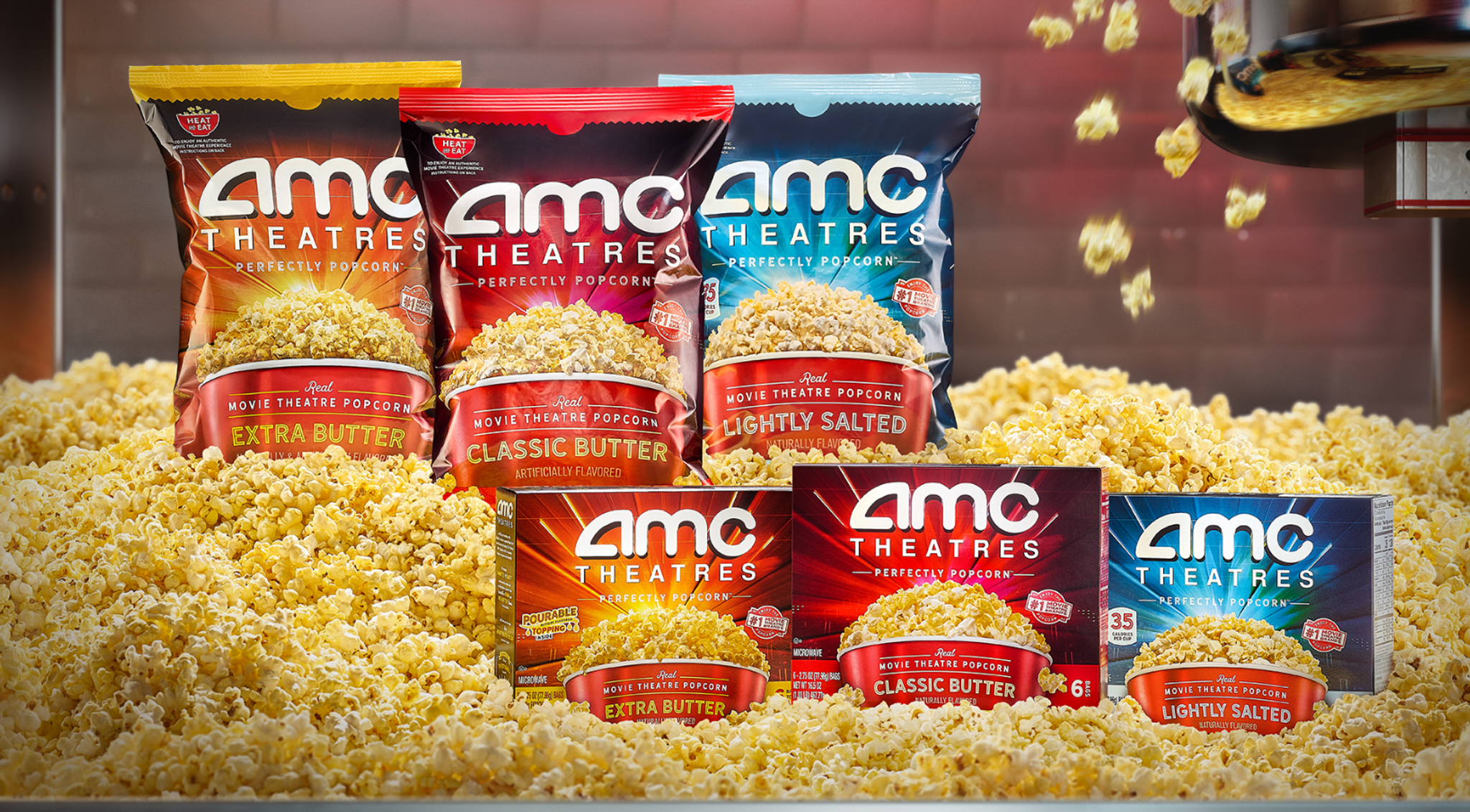 AMC offers theater-style popcorn for at-home audiences