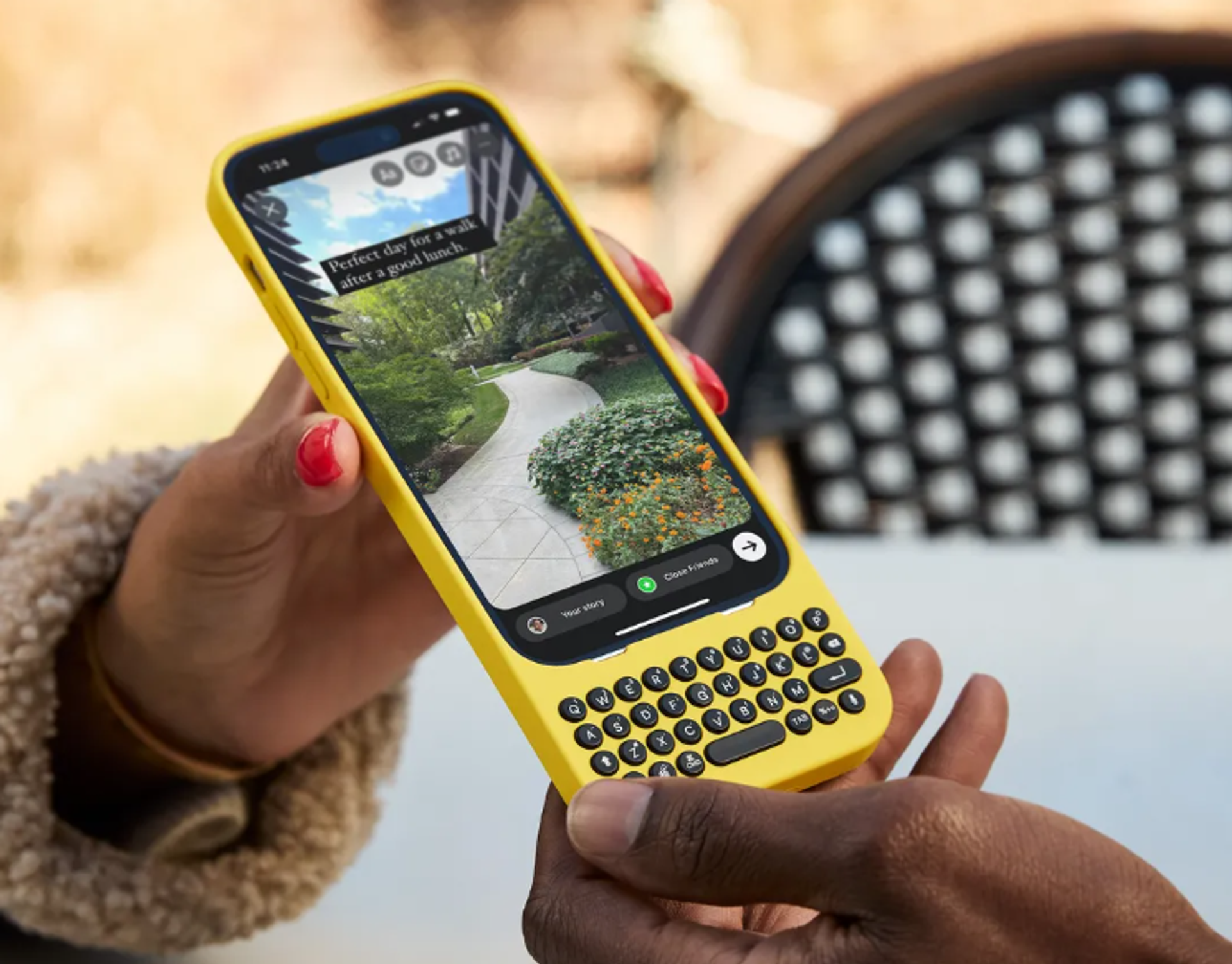 Clicks makes iPhone part Blackberry for tactile nostalgia