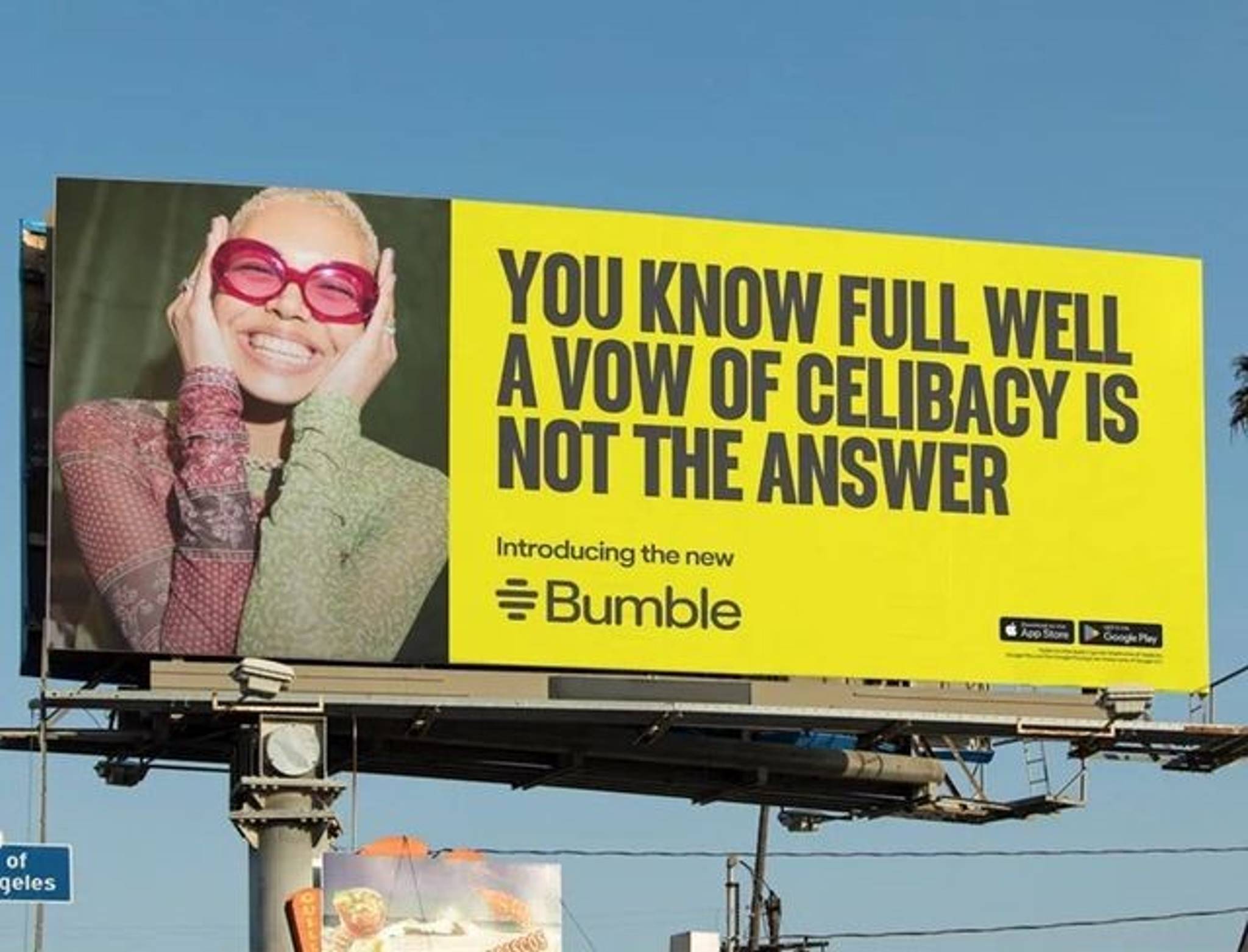 Bumble’s campaign challenges women’s right to celibacy