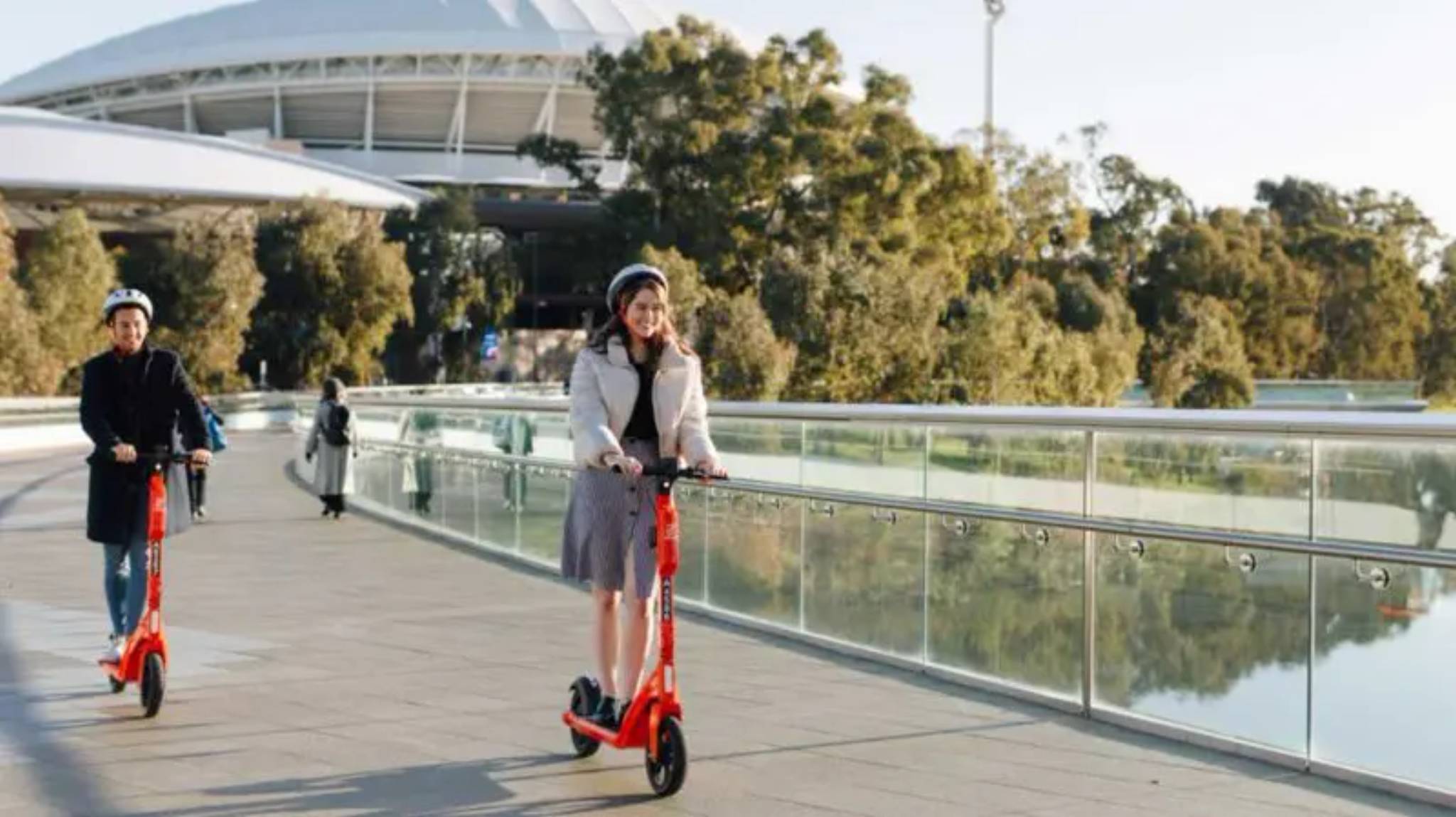 Neuron e-scooters target safety-minded urbanites