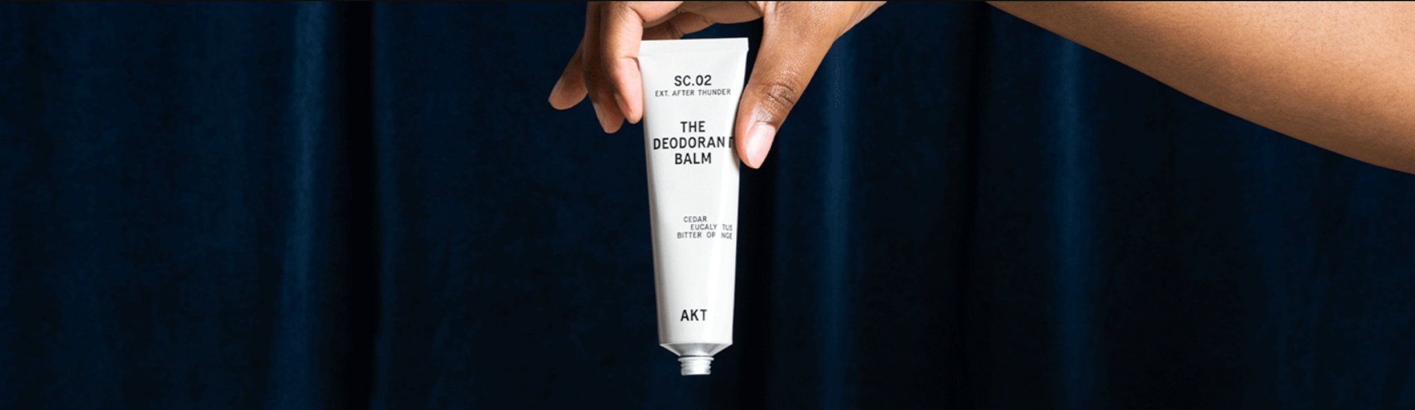 Akt: deodorant balm for high-performance sweating