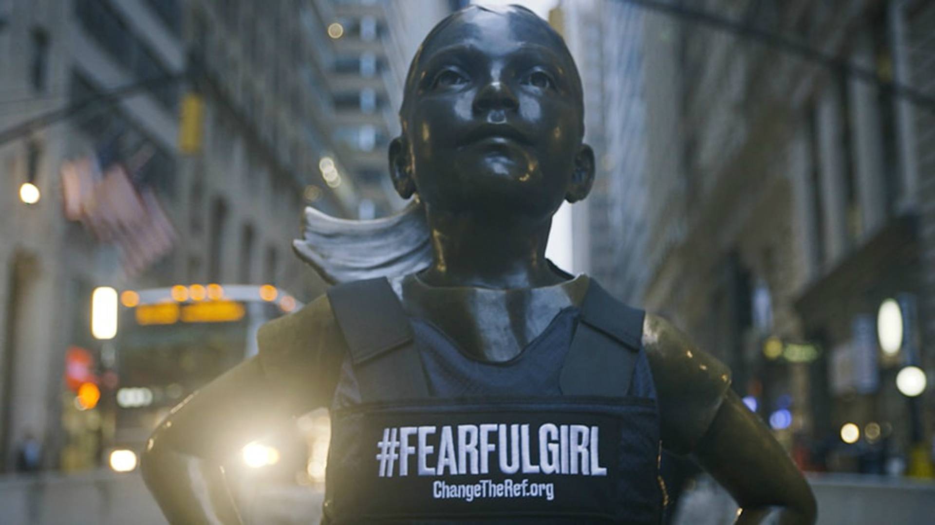 'Fearful Girl' creatively confronts gun crime in US
