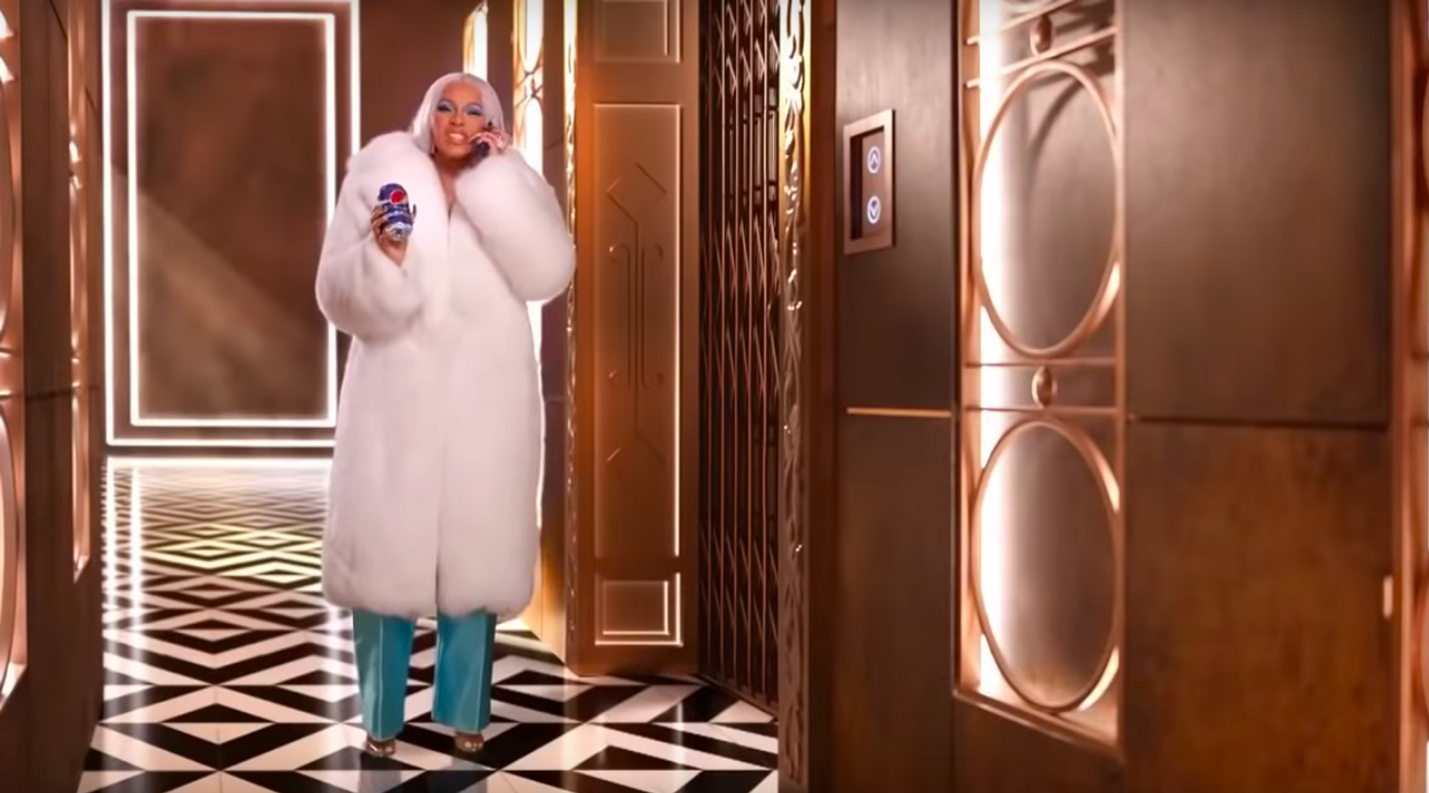 Cardi B normalizes cash-giving at Xmas in Pepsi ad